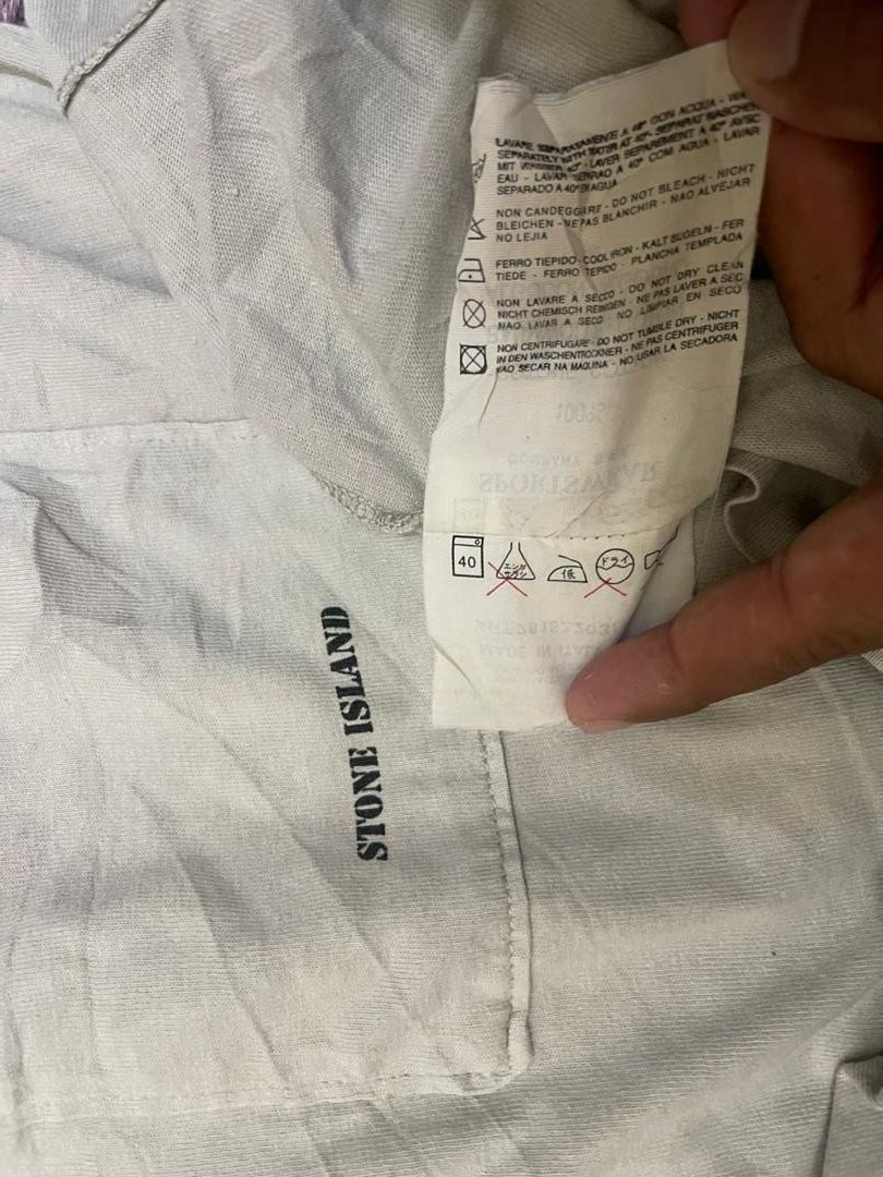 Stone Island Stone Island Pocket Tee Size US L / EU 52-54 / 3 - 6 Thumbnail
