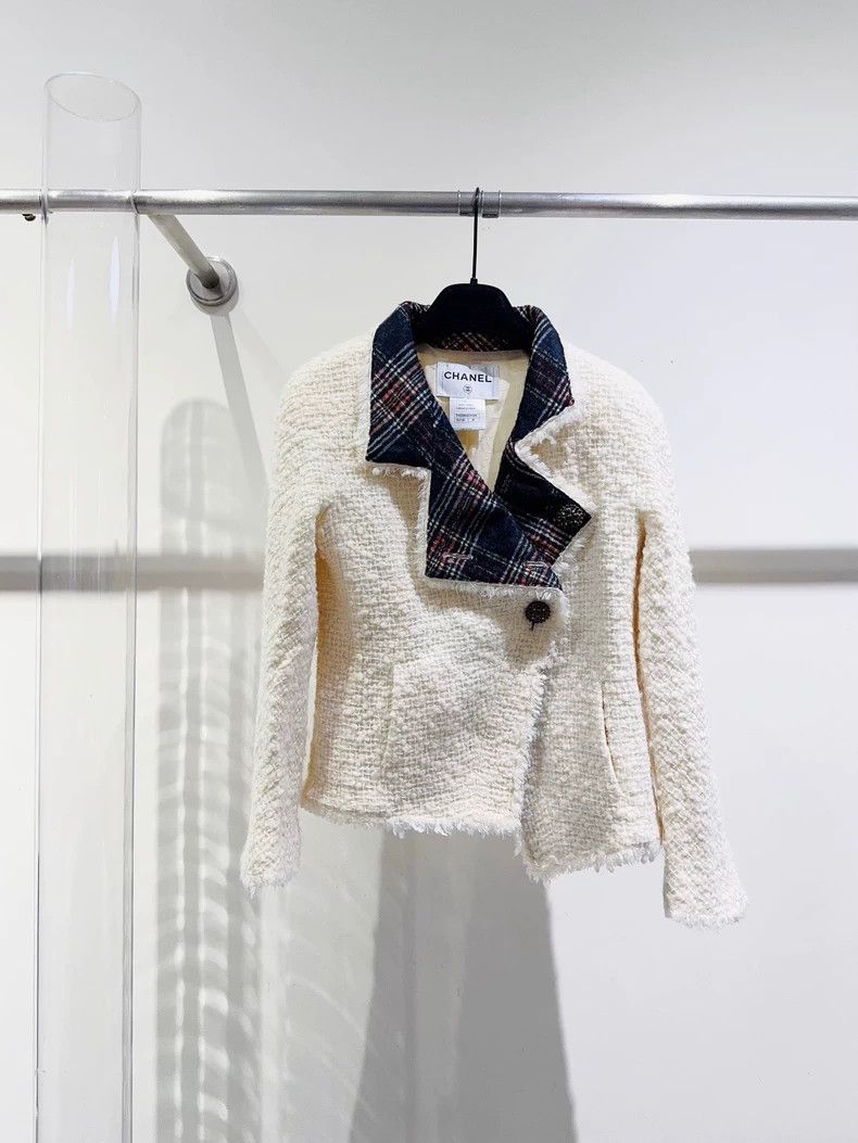 Chanel Edinburgh series tweed jacket 2503-Nextarrow