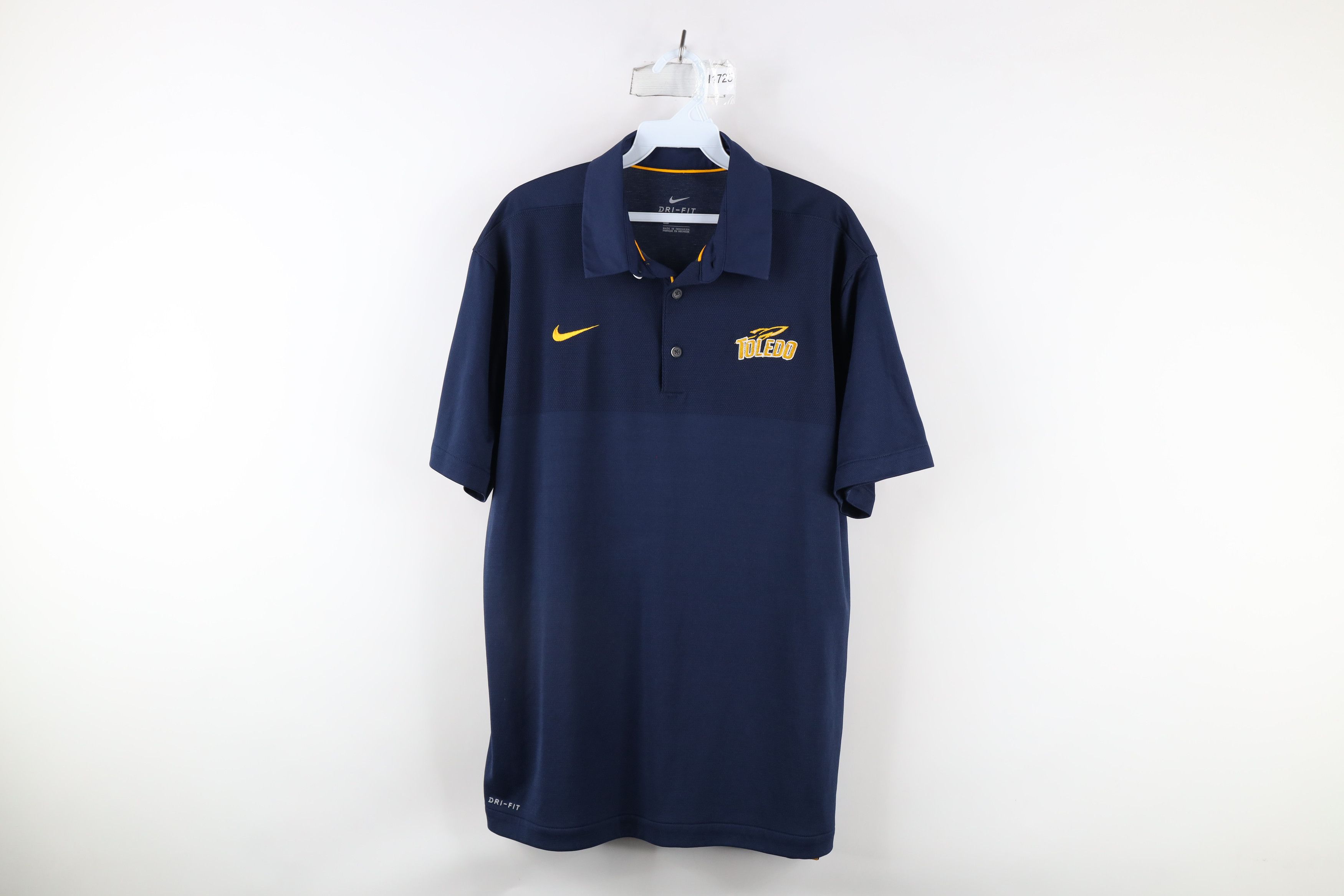 Nike University of Toledo Football Collared Polo Shirt