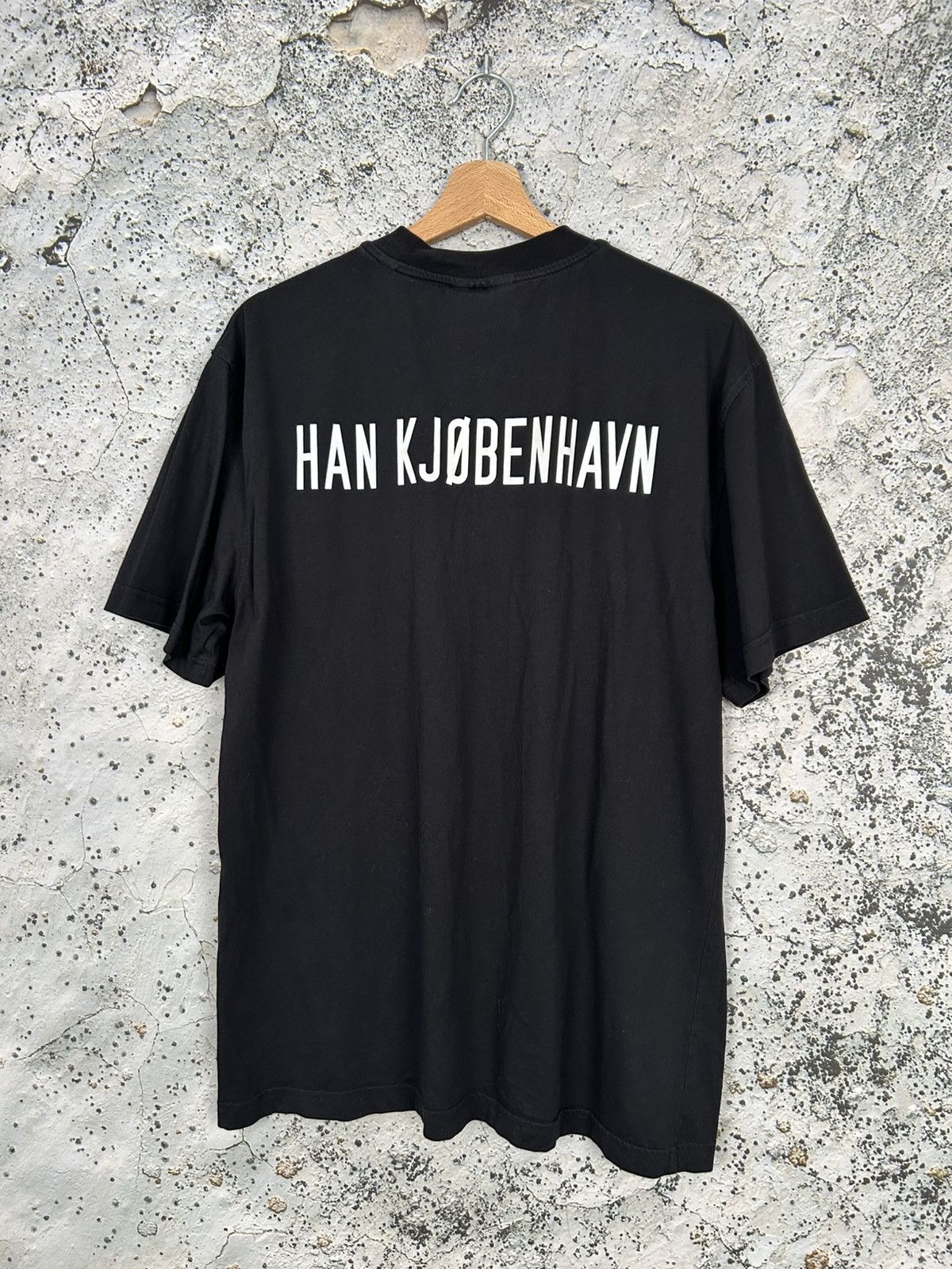 Han Kjobenhavn Han Kjobenhavn Graphic Tee Black Streetwear Designer Hype Size US L / EU 52-54 / 3 - 1 Thumbnail