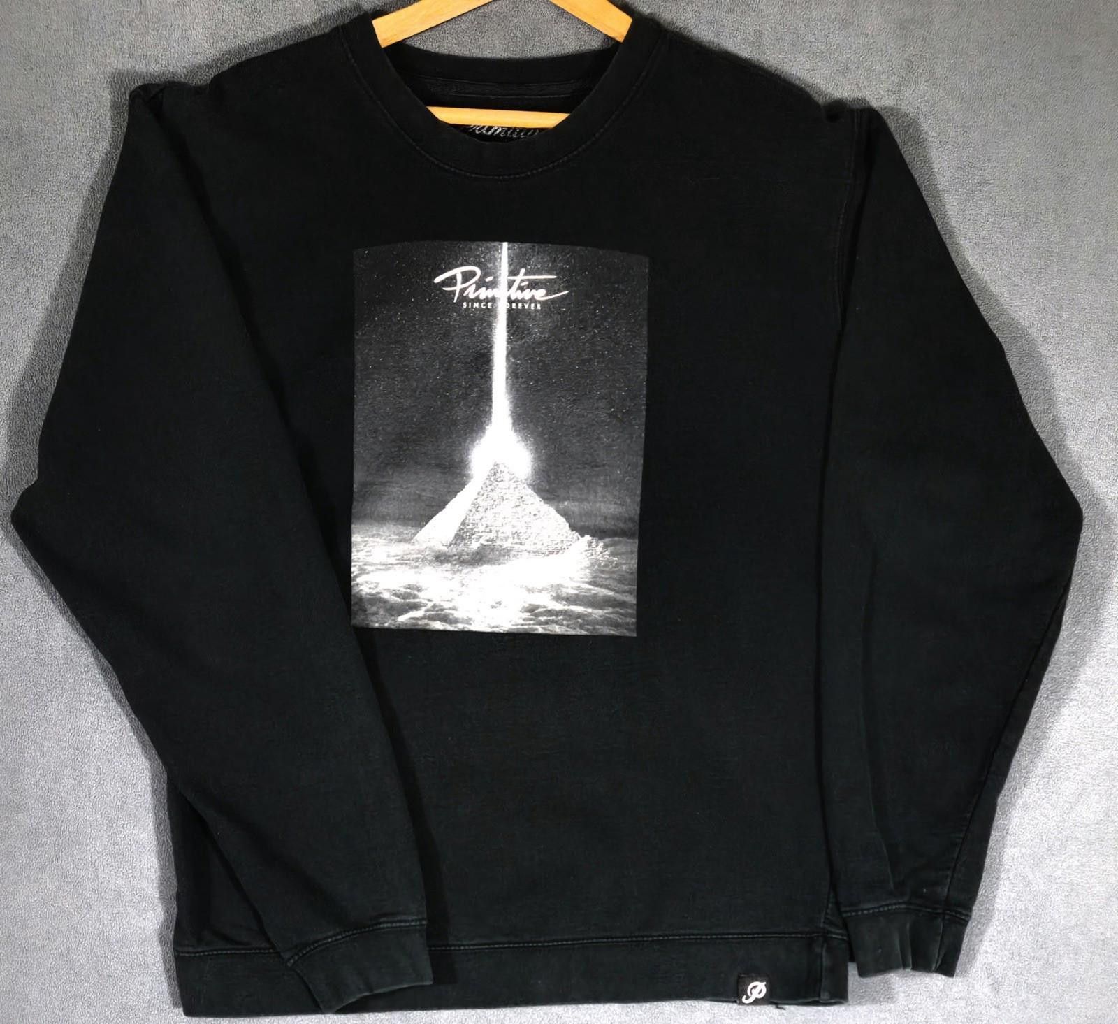 Designer Primitive Apparel Pyramid Beam Graphic Crewneck Sweatshirt Size US L / EU 52-54 / 3 - 1 Thumbnail