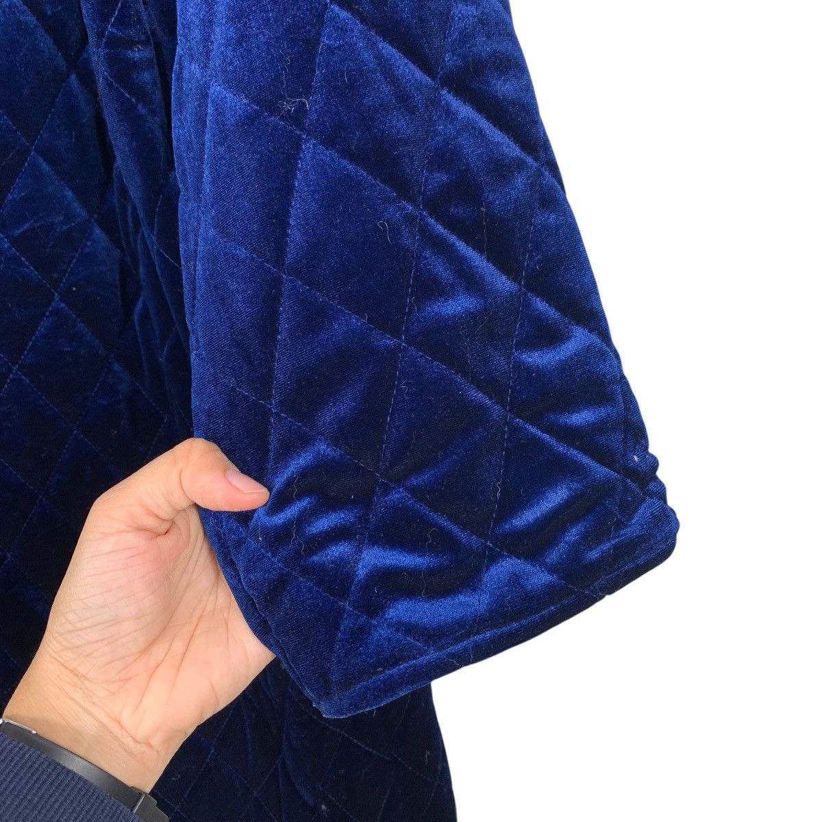 Beams Plus RAY BEAMS Quilt Velvet Overcoat Jacket #2281-C101 Size US L / EU 52-54 / 3 - 14 Thumbnail