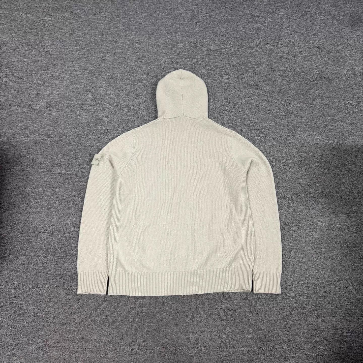 Stone Island Stone Island Patch Logo Knit Hooded Zip Jacket L Size US L / EU 52-54 / 3 - 2 Thumbnail