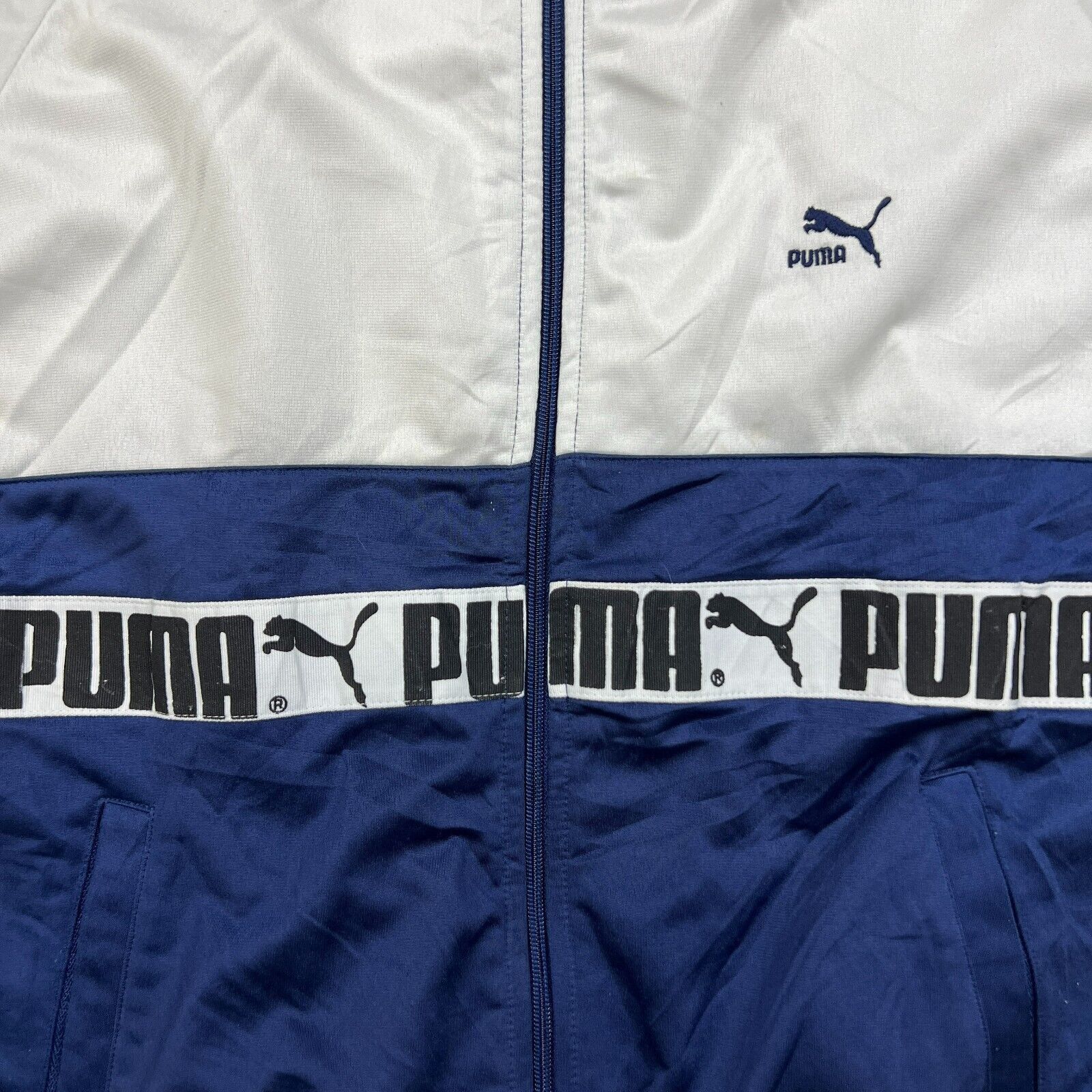 Puma × Vintage Puma Track Jacket Small Macht’s Mit Qualitat Full Zip 90s Size US S / EU 44-46 / 1 - 4 Thumbnail