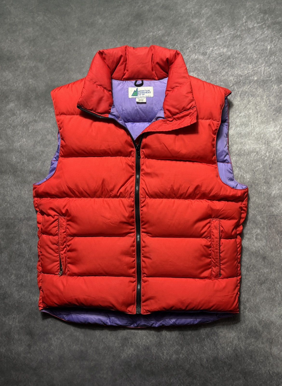 Mountain Equipment Company 1990s Vintage MEC Puffer Vest Goose Down Fill Jacket Co-op Size US M / EU 48-50 / 2 - 19 Thumbnail