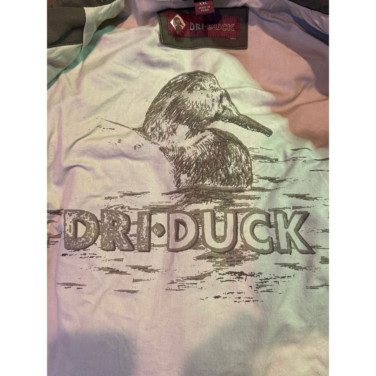 Other Dri-Duck Barn Jacket green canvan brown leather collar XXL Size US XXL / EU 58 / 5 - 10 Thumbnail