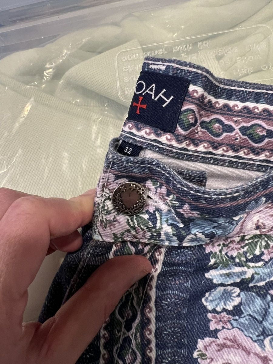 Noah Noah Denim Shorts Size US 32 / EU 48 - 8 Thumbnail