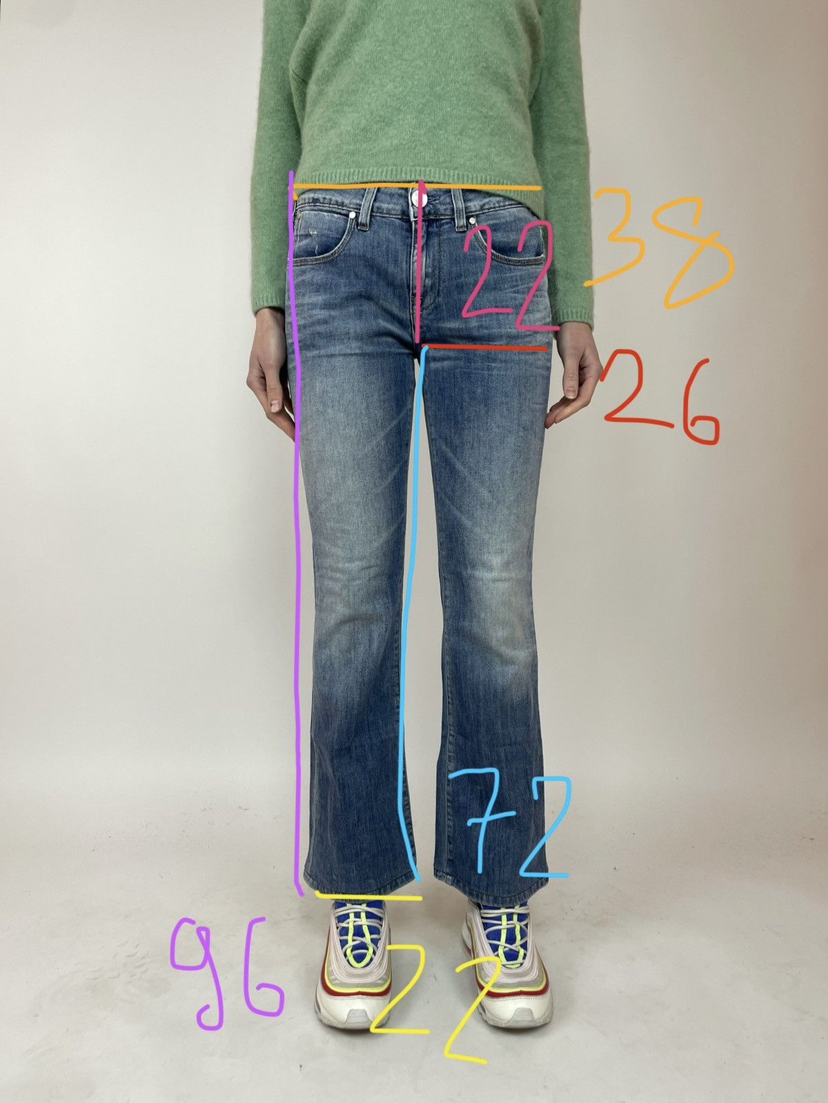 Designer × Karl Lagerfeld Karl Lagerfeld JEANS Vintage Womens size 29 Size 29" - 14 Thumbnail