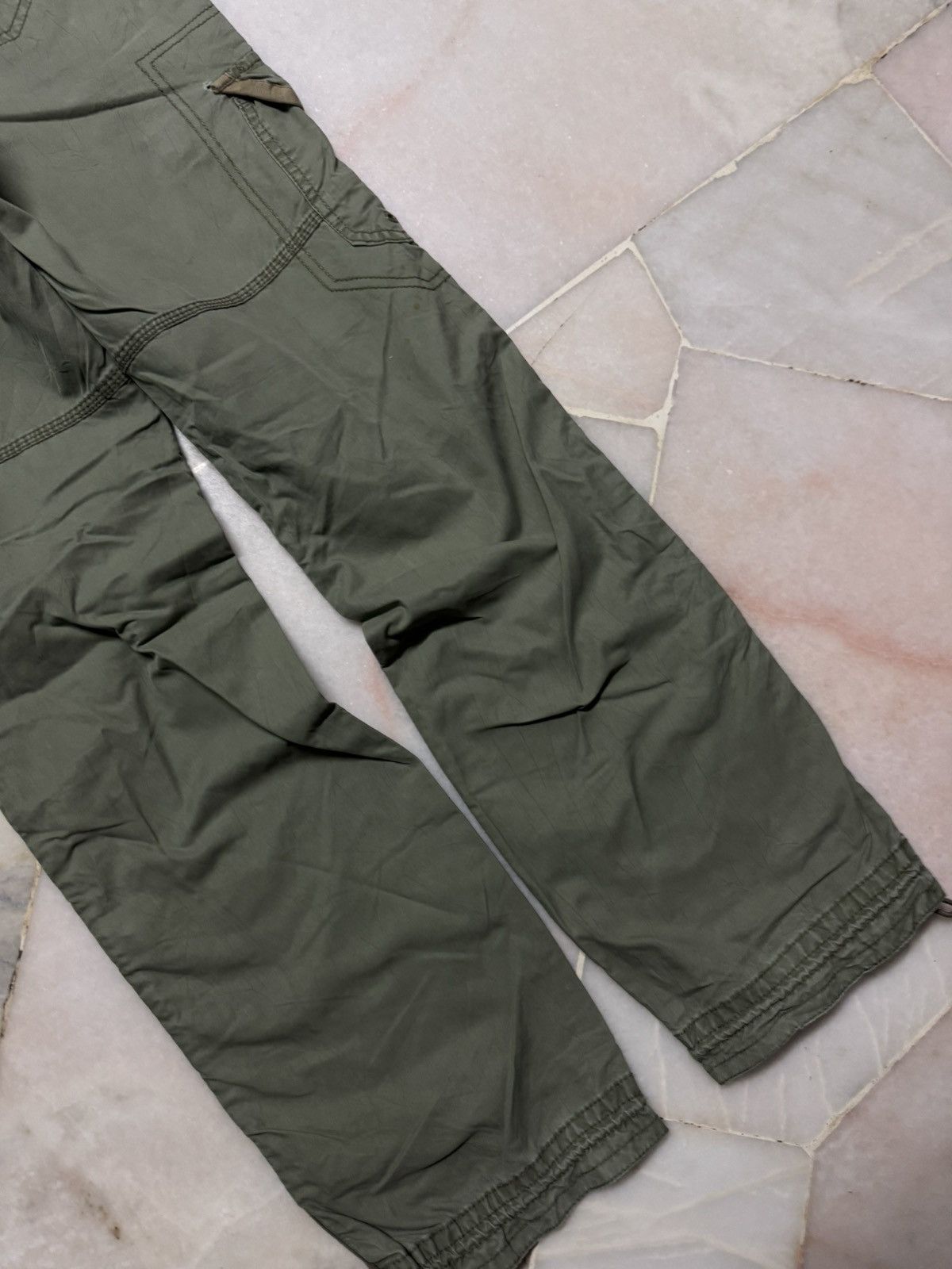 GOA GOA STYLE CARGO BONDAGE PARACHUTE GREEN BY GAP Size US 28 / EU 44 - 15 Thumbnail