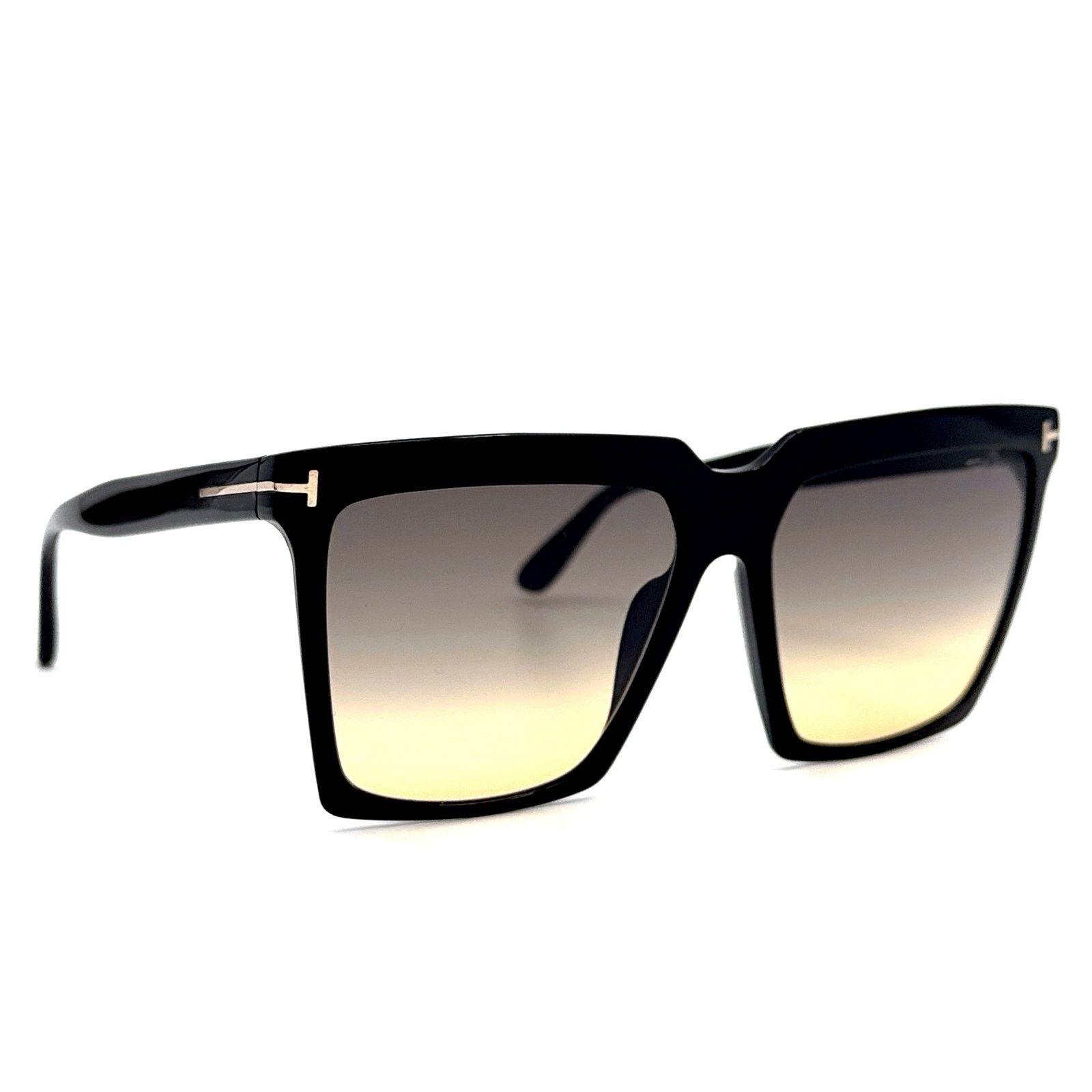 Tom Ford New, TOM FORD Sabrina-02 Sunglasses TF764 01B Authentic Size ONE SIZE - 2 Thumbnail