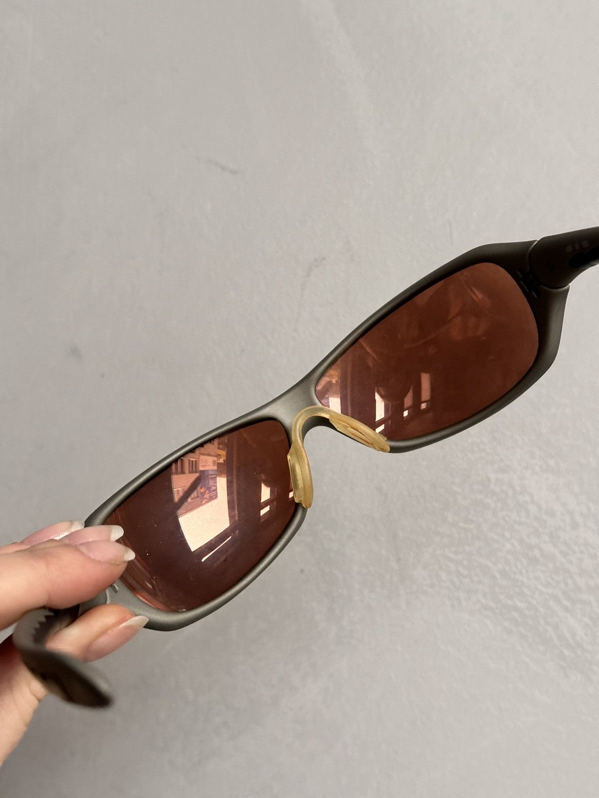 Adidas Wow 😻 Adidas Vintage Sun Glasses Oakley Style Gore Outdoor Size ONE SIZE - 10 Thumbnail