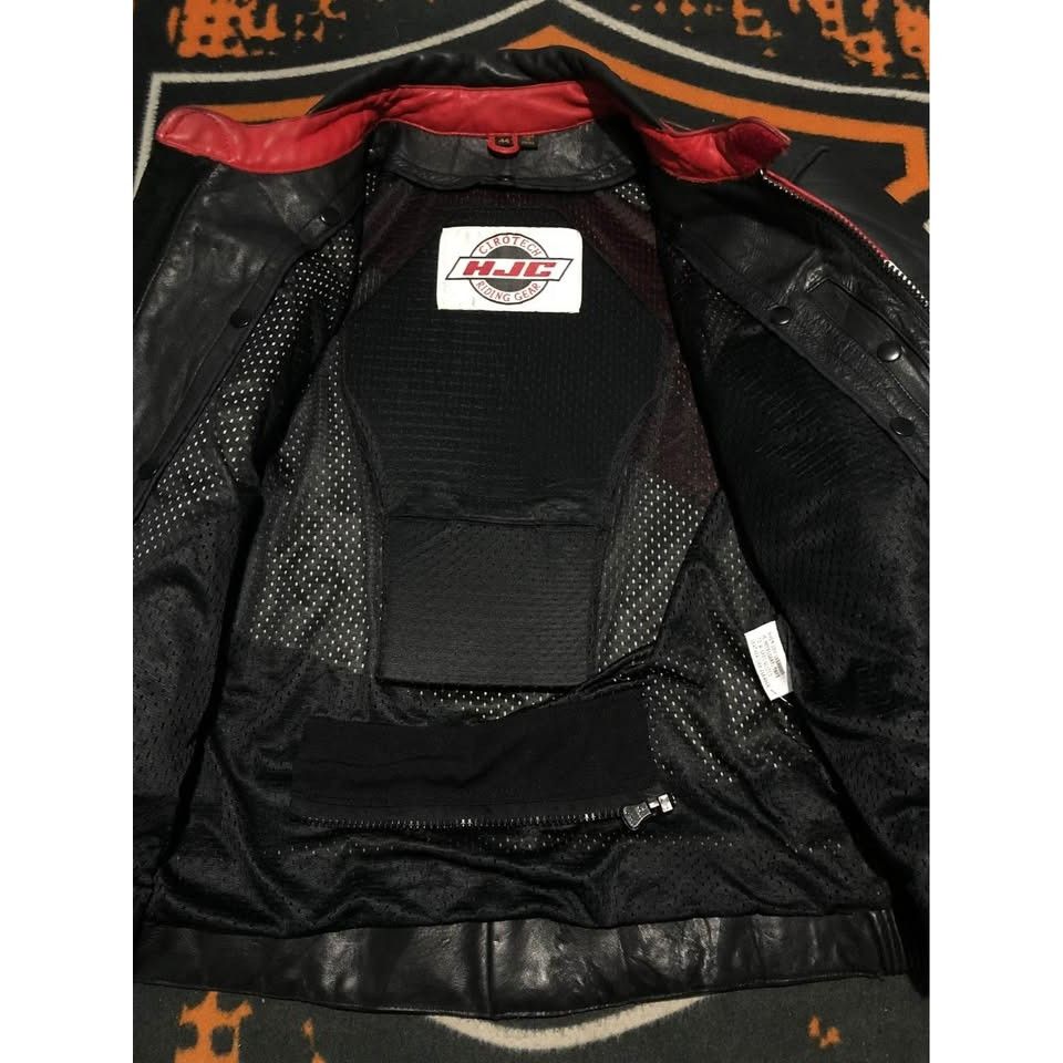 Other VTG Riding Jacket Size 44 Men Leather, Armor, HJC CIROTECH Size US M / EU 48-50 / 2 - 5 Thumbnail