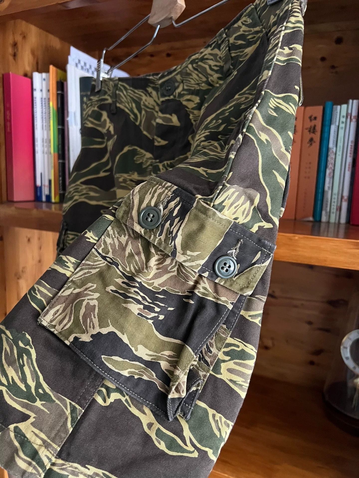 The Real McCoy's Camouflage Handmade Shorts Size US 40 / EU 56 - 5 Thumbnail