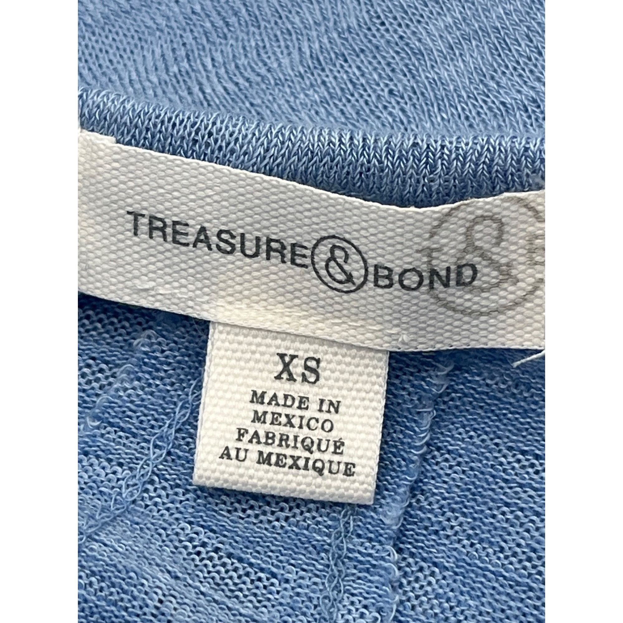 Other Treasure & Bond U-neck Swing Tank In Blue Belair, Sz. XS Size XS / US 0-2 / IT 36-38 - 6 Thumbnail