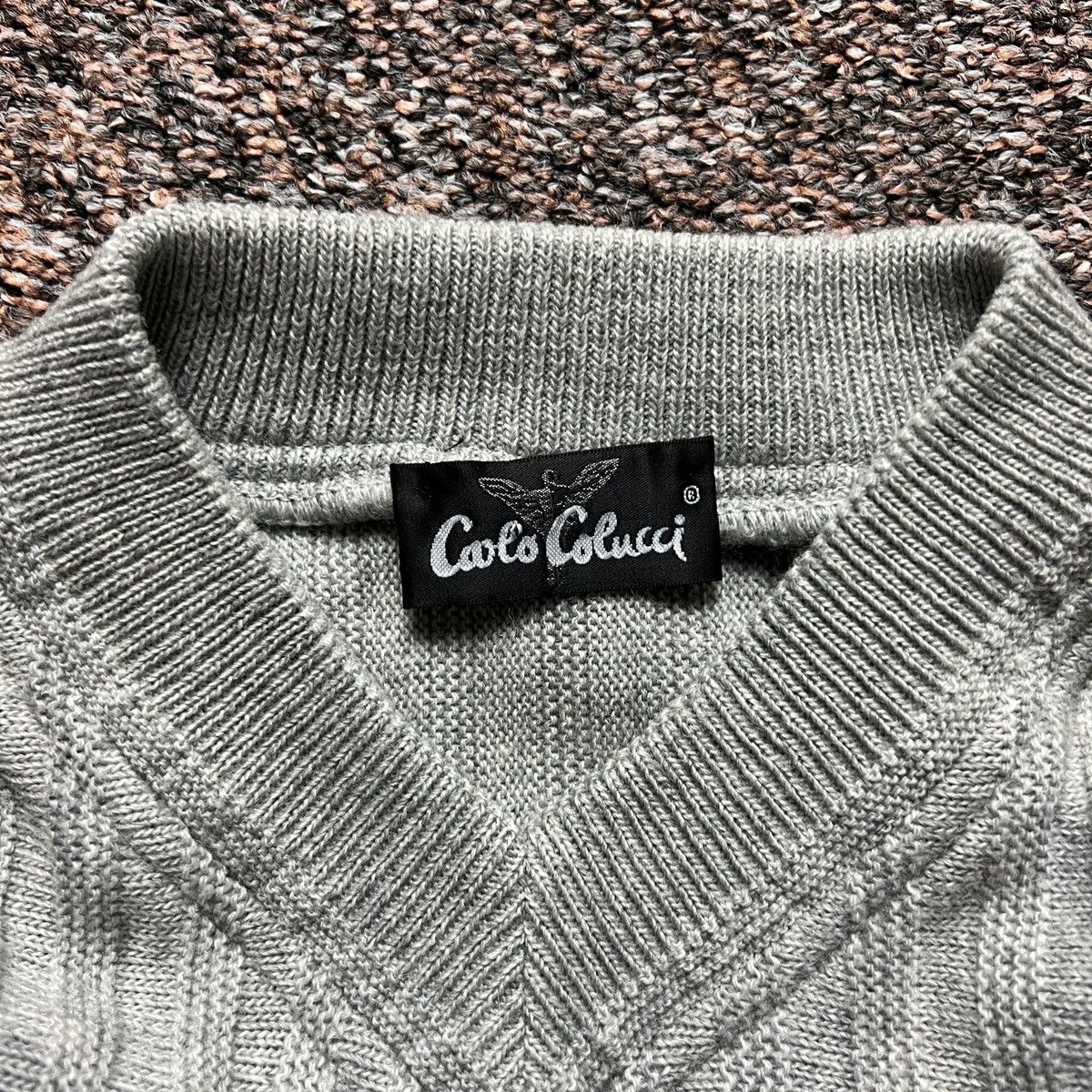 Carlo Colucci × Vintage Vintage Wool Sweater Carlo Colucci Size US XL / EU 56 / 4 - 7 Thumbnail
