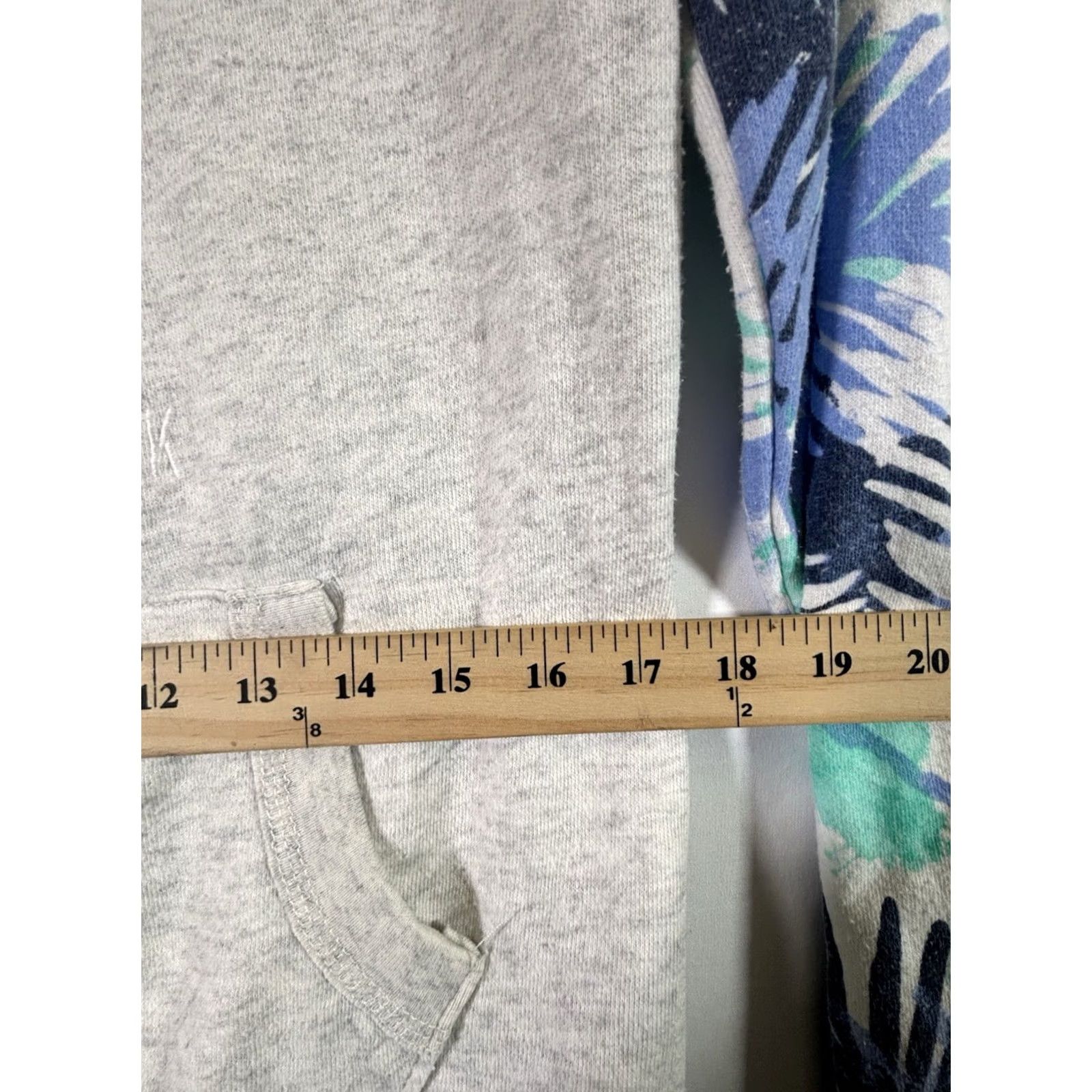 Aeropostale Aeropostale Hoodie Men's M Gray Full Zip Graphic 87 New York Tropical Palm Leaf City Classic Winter Spring Summer Fall Size US M / EU 48-50 / 2 - 2 Thumbnail