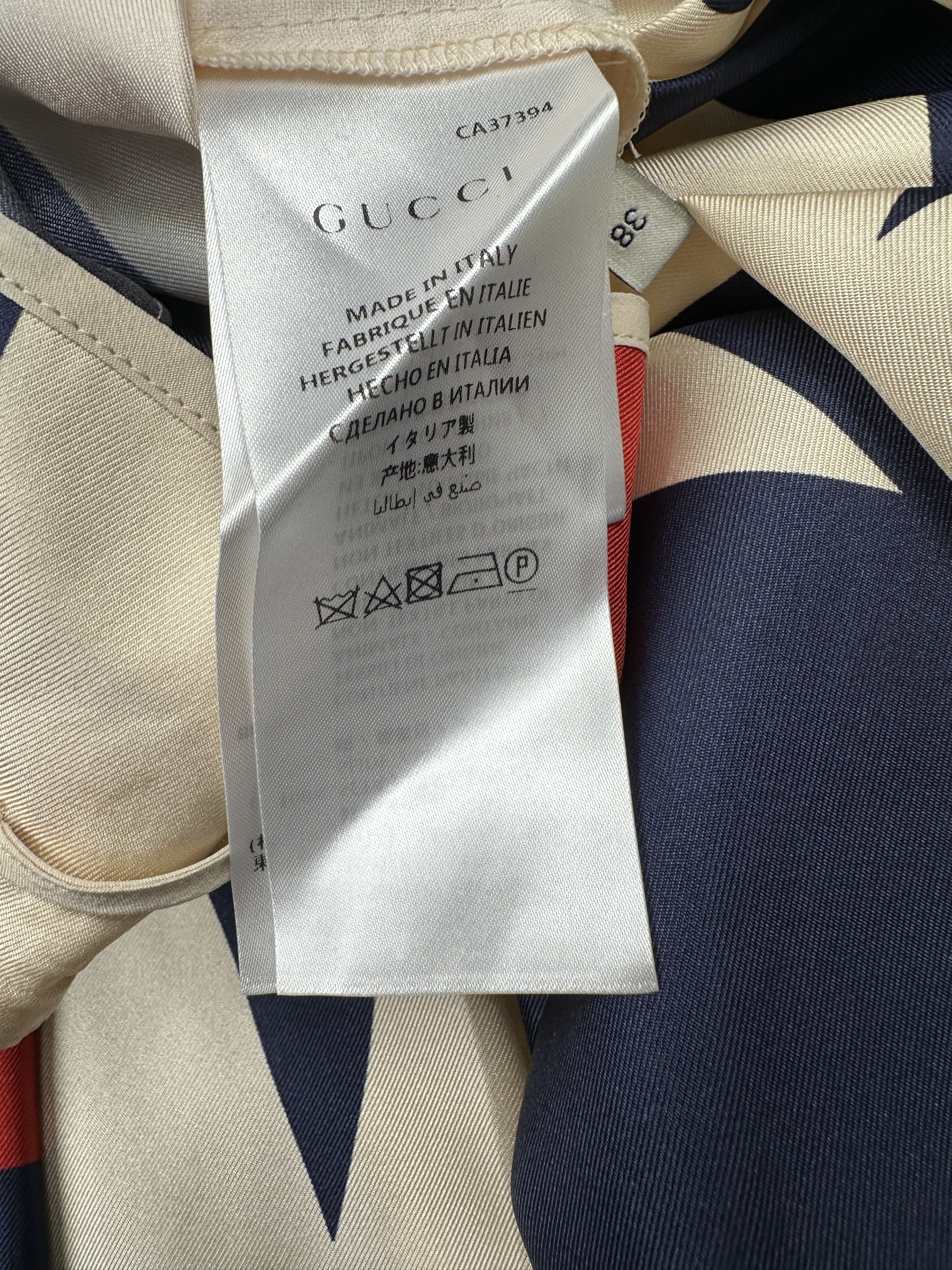 Gucci Gucci Multicolor Star Pattern Pleated Culottes Size 26" / US 2 / IT 38 - 6 Thumbnail