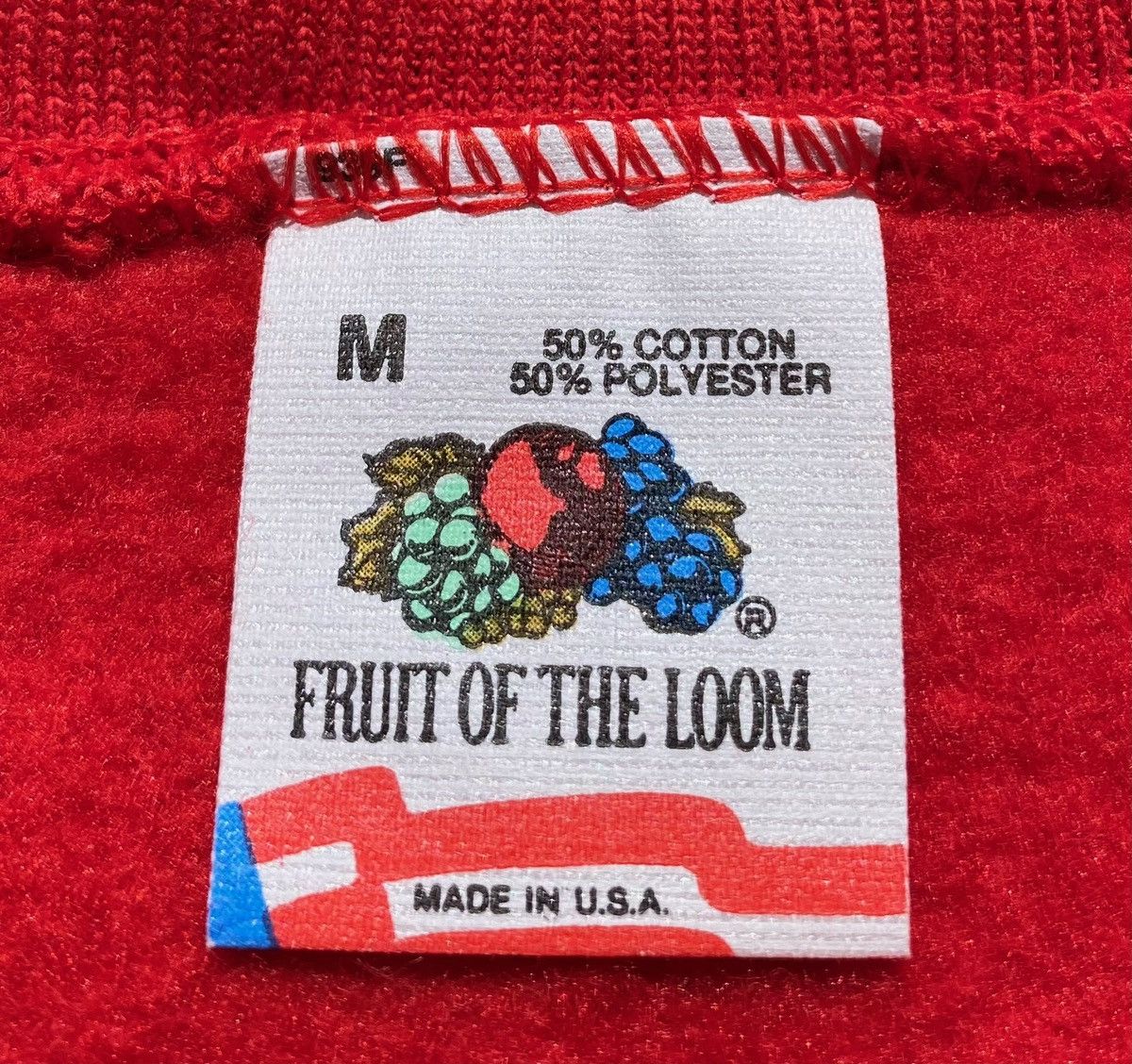 Fruit Of The Loom 90’s Husky Dog Red Sweatshirt Women’s Size Small Size S / US 4 / IT 40 - 6 Thumbnail