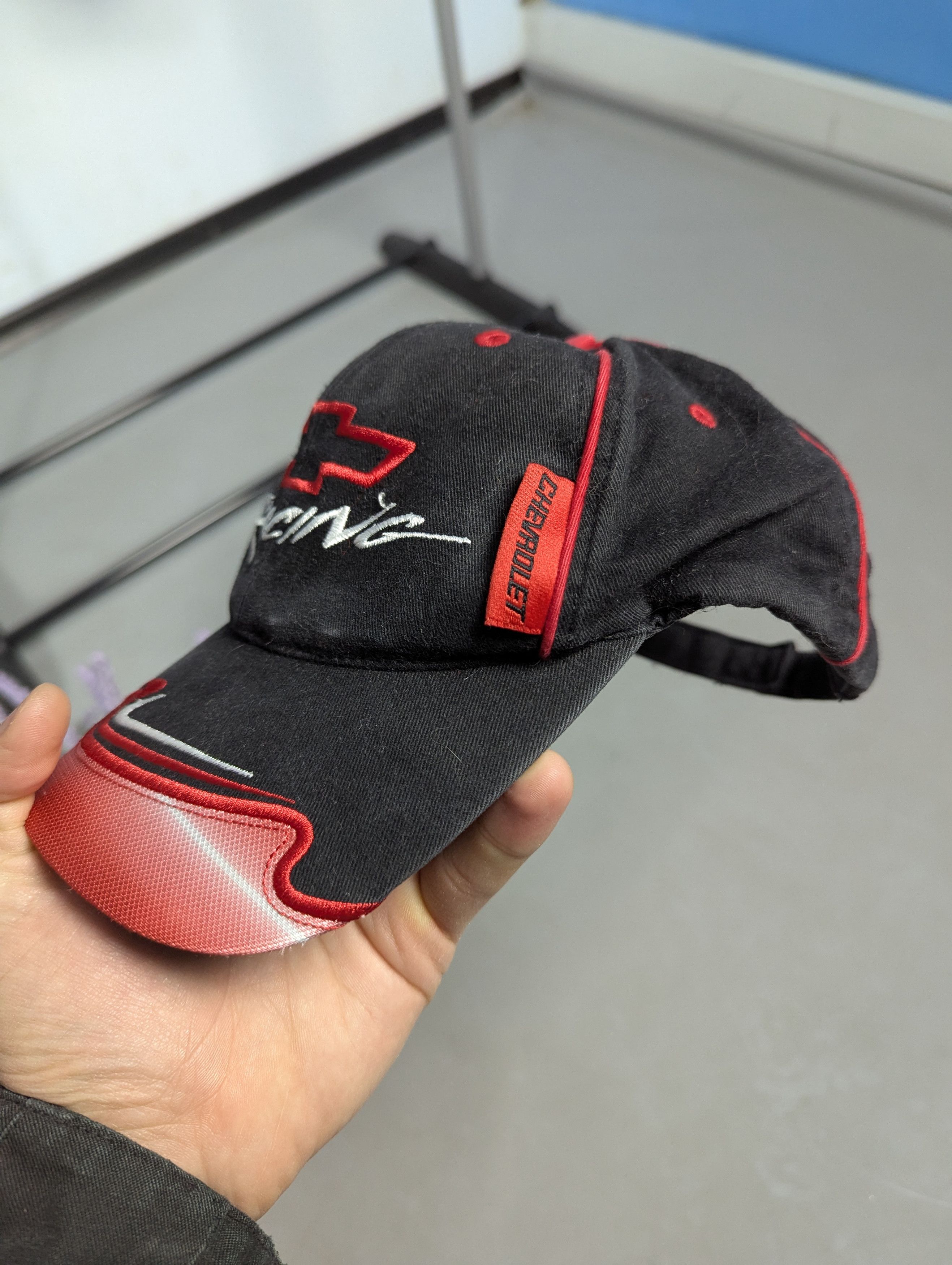NASCAR × Vintage CHEVROLET NASCAR FLAME RACING HAT CAP EMBROIDERY Size ONE SIZE - 2 Thumbnail