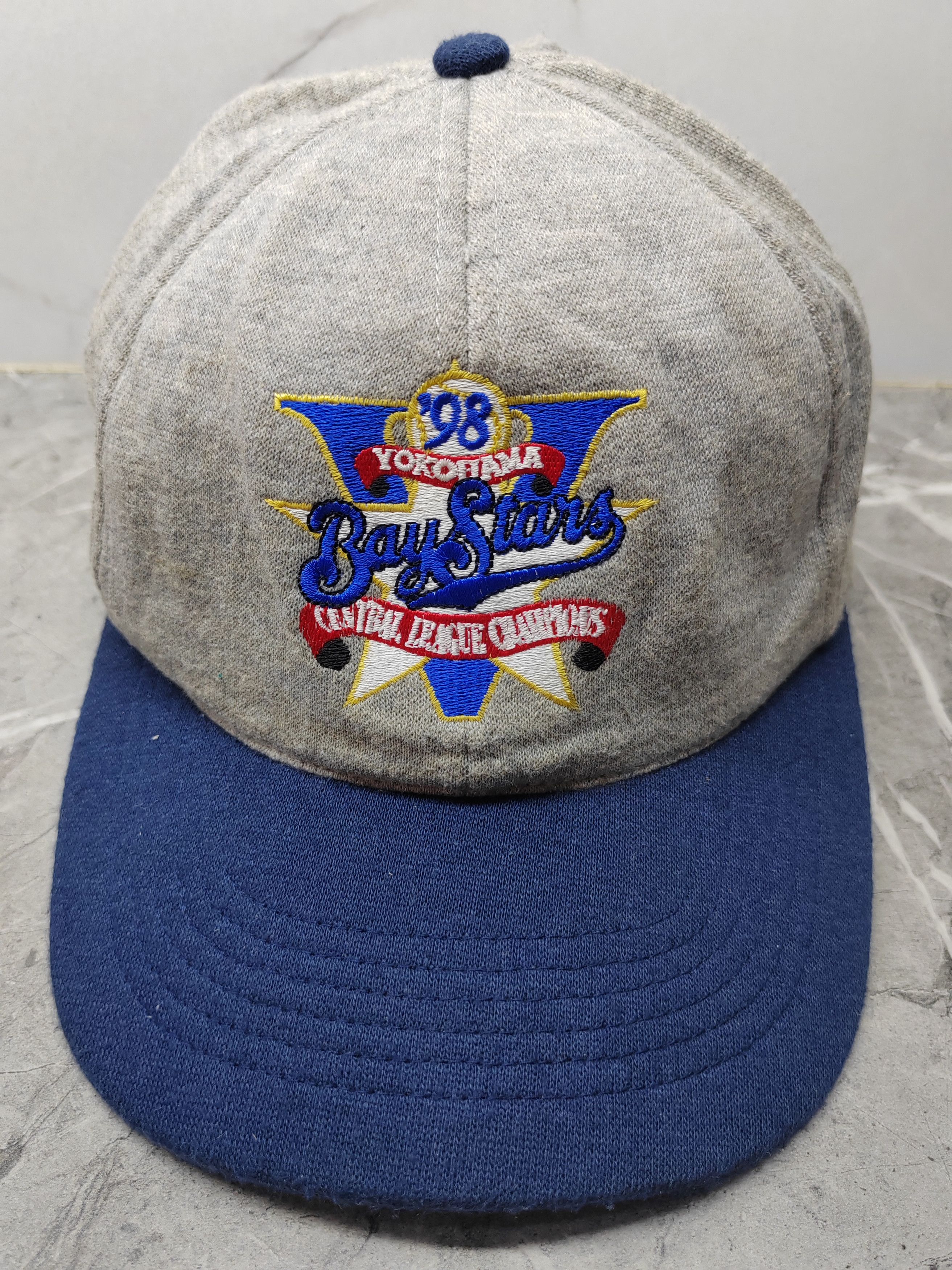 image of Vintage 1998 Yokohama Bay Stars Central League Champions Cap in Mix, Men's