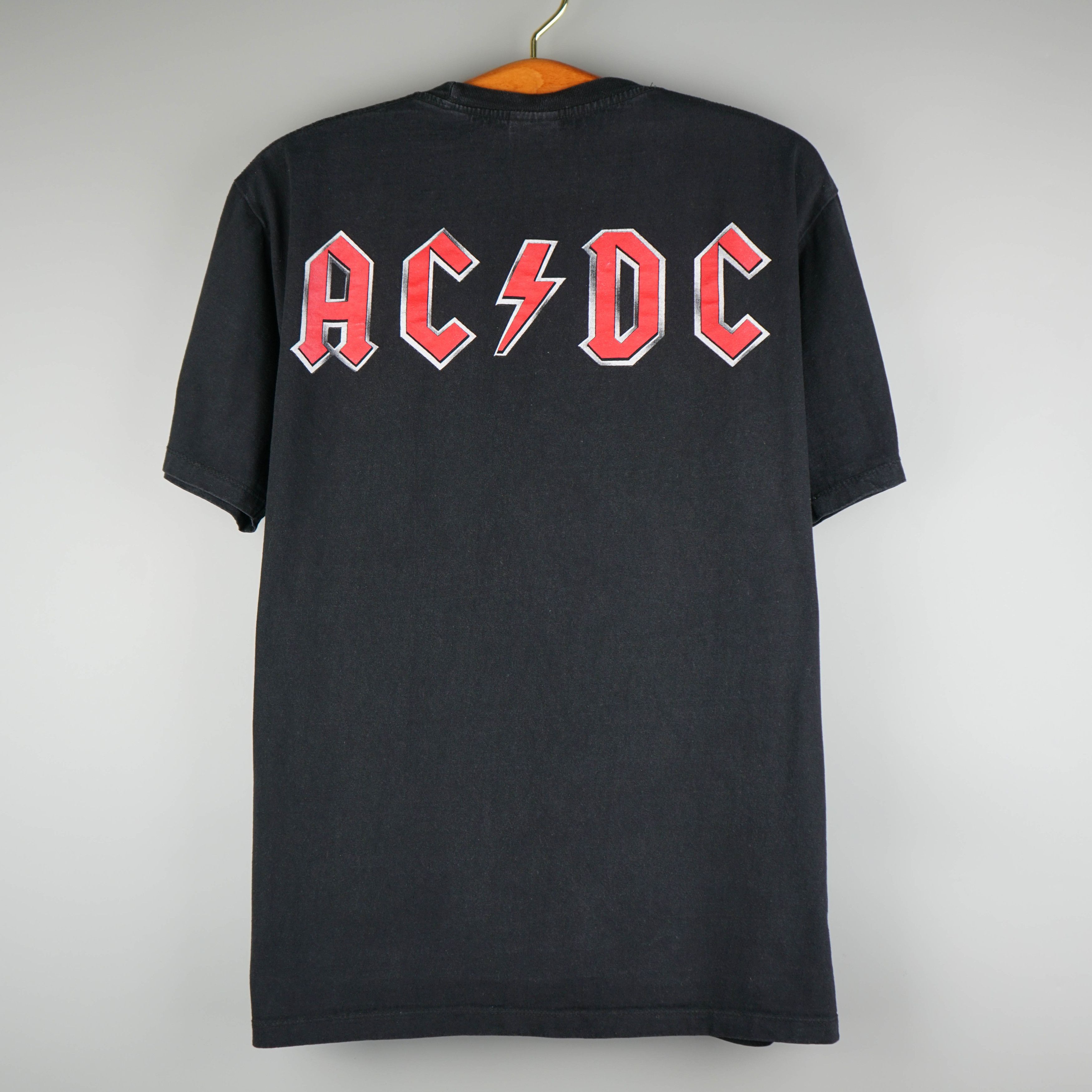 Band Tees × Vintage vintage 2009 ACDC Back In Black T-Shirt Size US XL / EU 56 / 4 - 5 Thumbnail