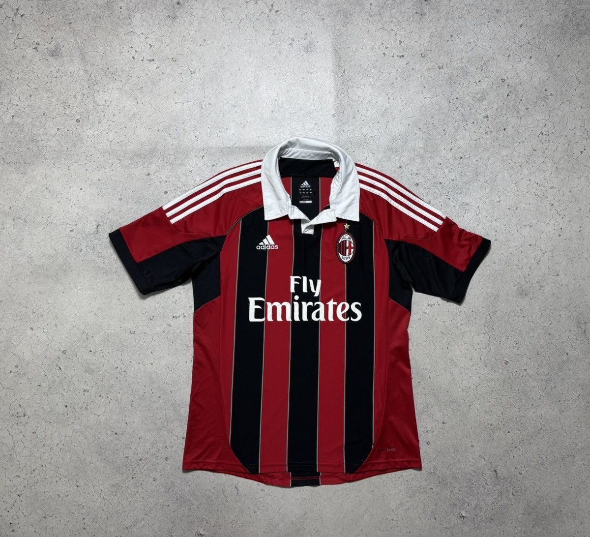 Adidas Adidas FC Milan 2012/2013 Soccer Jersey Football Size US L / EU 52-54 / 3 - 1 Thumbnail
