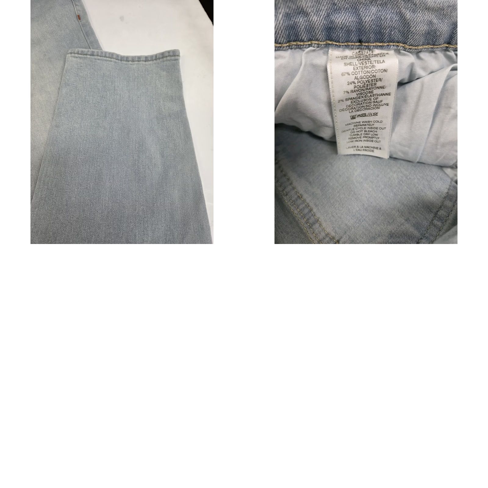 True Religion VINTAGE True Religion Geno Jeans Mens Slim Fit 36 Light Blue Denim 5-Pocket Logo Embroidered Zipper Button 36/32 Top Size US 36 / EU 52 - 9 Thumbnail