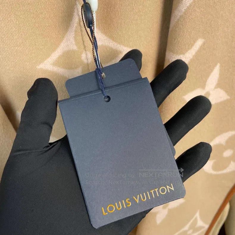 Louis Vuitton Louis Vuitton Double-faced cashmere patterned hooded coat Size M / US 6-8 / IT 42-44 - 6 Thumbnail