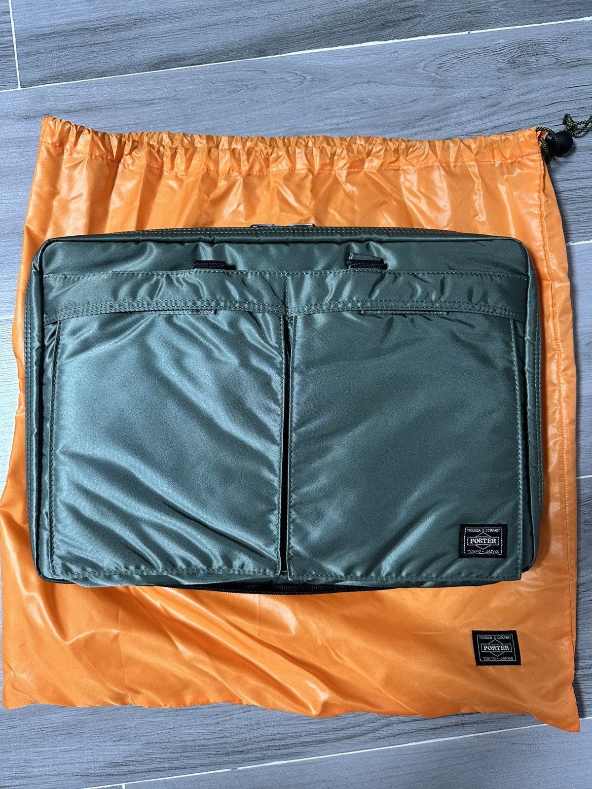 Porter PORTER PX Tanker Operator Bag 16 Sage Green Size ONE SIZE - 2 Thumbnail