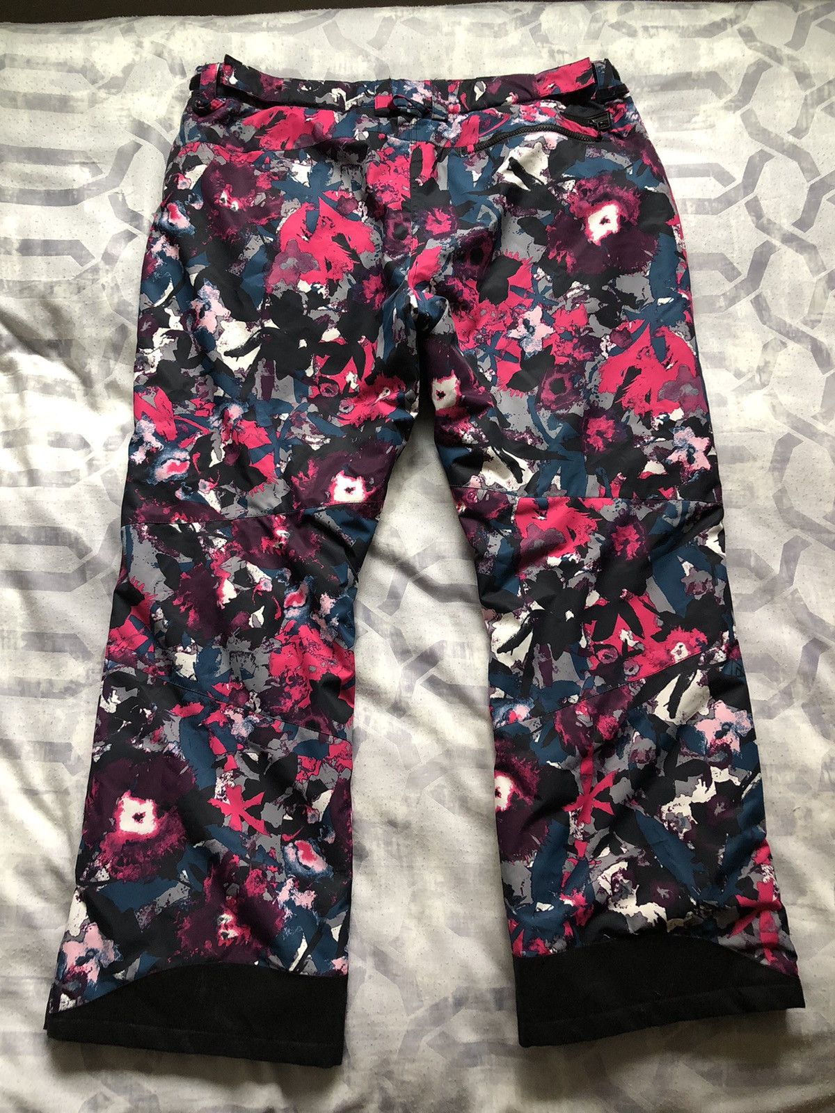 Vintage NWT Ripzone Pink Floral Snow Pants - Size XXL Size US 36 / EU 52 - 6 Thumbnail