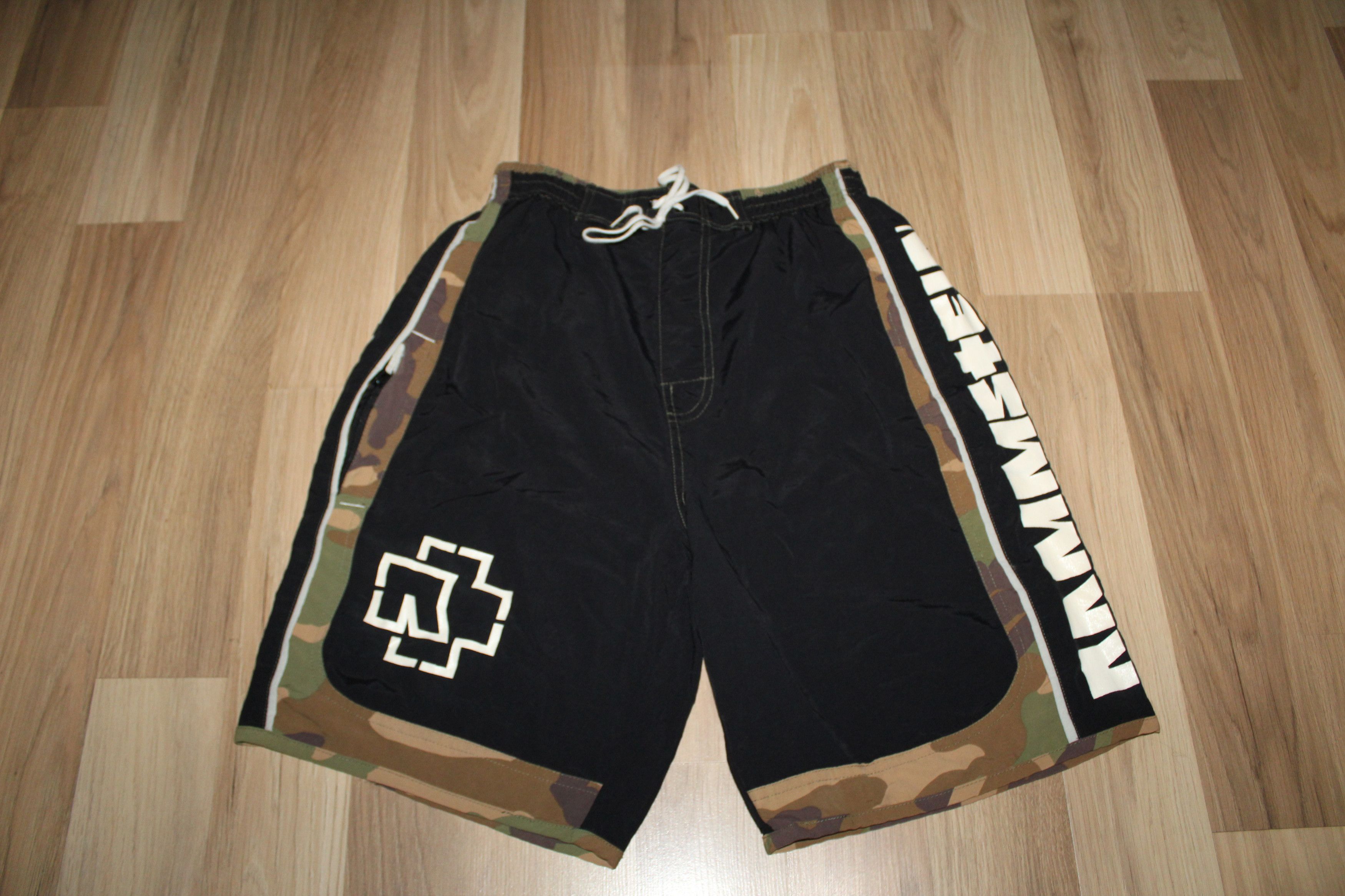 Rare Vintage 90's Rammstein shorts band y2k style size S-M