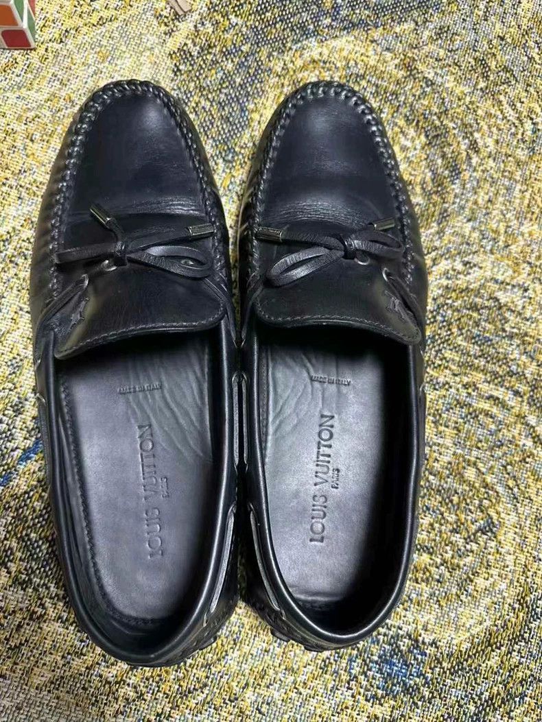 Louis Vuitton LV Leather Shoes Size 10 Without Box -2505 Size US 10 / EU 43 - 6 Thumbnail