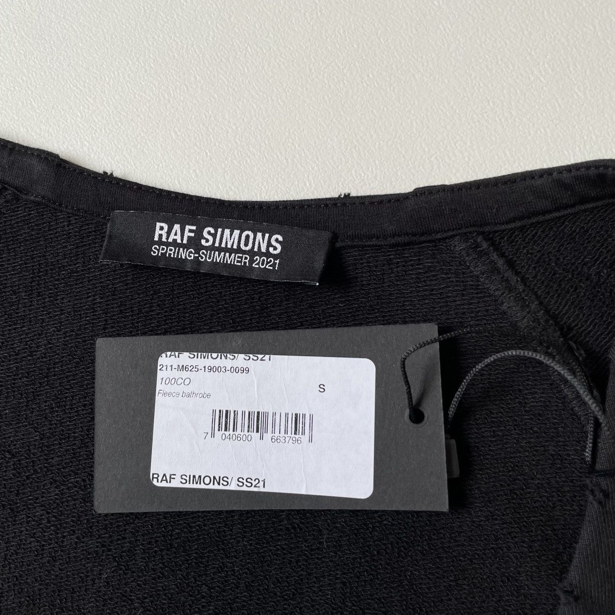 Raf Simons S/S 21 Patch Cotton ‘Bathrobe’ Jacket Size US M / EU 48-50 / 2 - 6 Thumbnail
