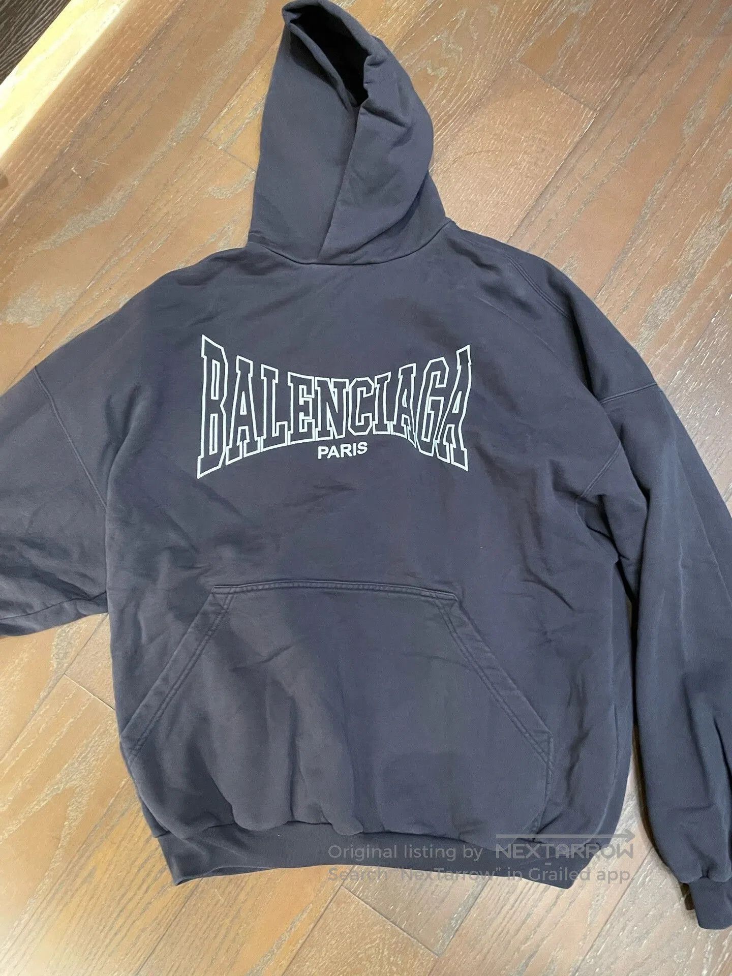 Balenciaga balenciaga black hoodie size xs. Size US XS / EU 42 / 0 - 1 Thumbnail