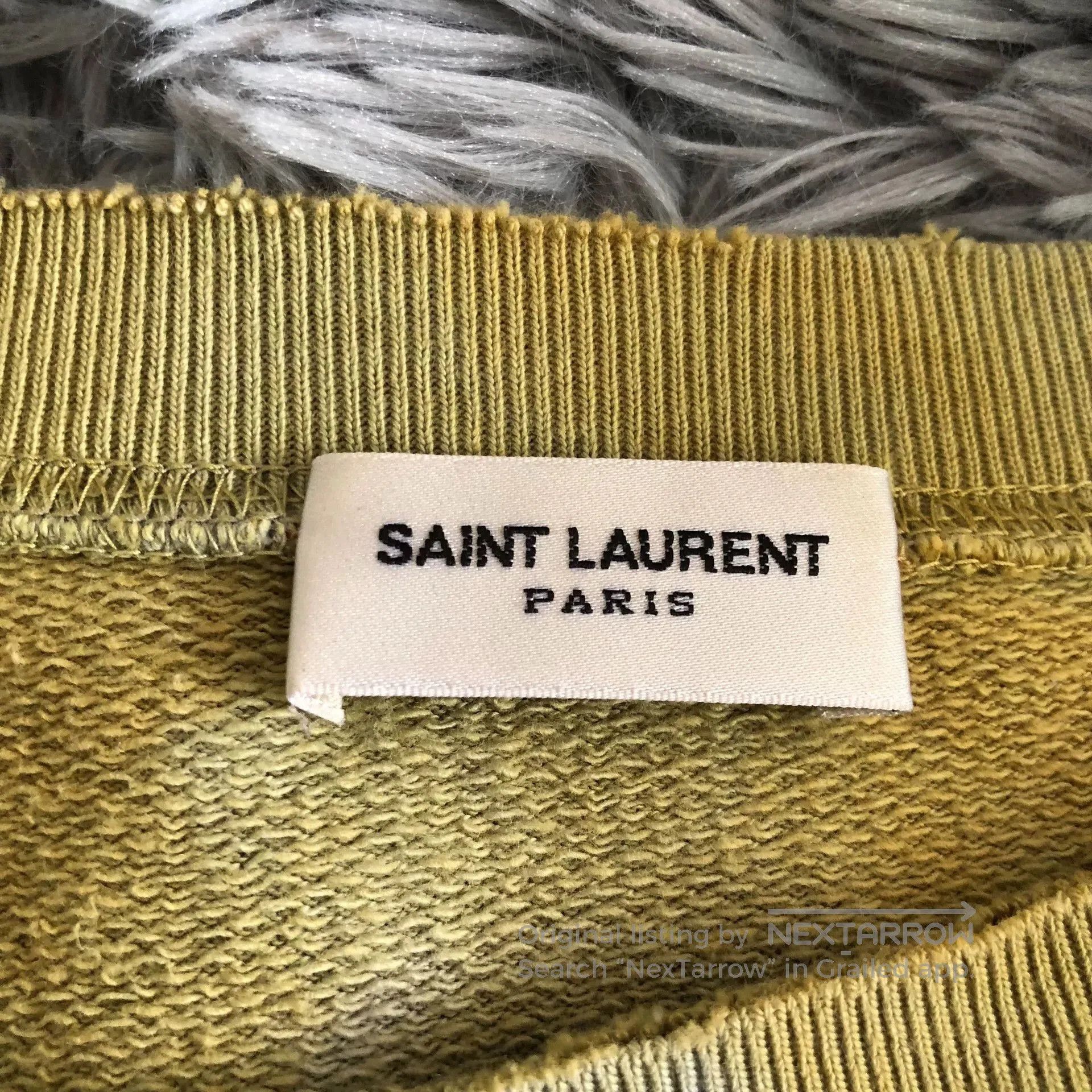 Saint Laurent Paris Saint Laurent 16SS Tie-Dye Sweatshirt. Size US L / EU 52-54 / 3 - 2 Thumbnail