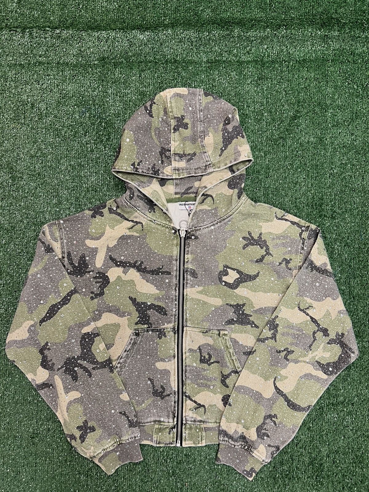 Vale Vale Crystal Camo Work Jacket Green Size US M / EU 48-50 / 2 - 1 Thumbnail