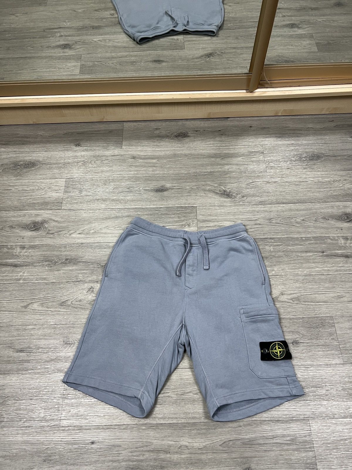 Stone Island Stone Island Bermuda Cargo Shorts Cotton Dark Grey Men's S Size US 32 / EU 48 - 1 Thumbnail