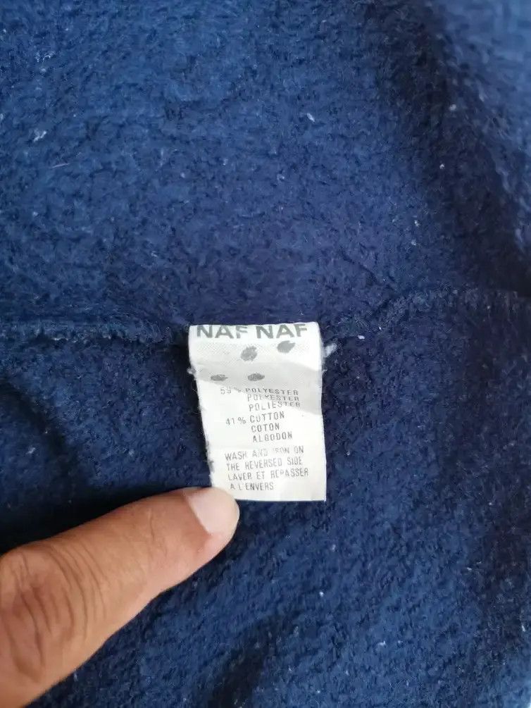 Habitat Naf Naf Habitat Embroidered Logo Sweatshirt Size US XL / EU 56 / 4 - 3 Thumbnail