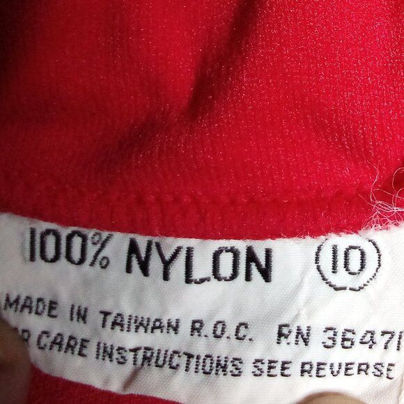 Vintage Vintage 60s K-Mart Red Polyester Shorts Size 32" / US 10 / IT 46 - 2 Thumbnail