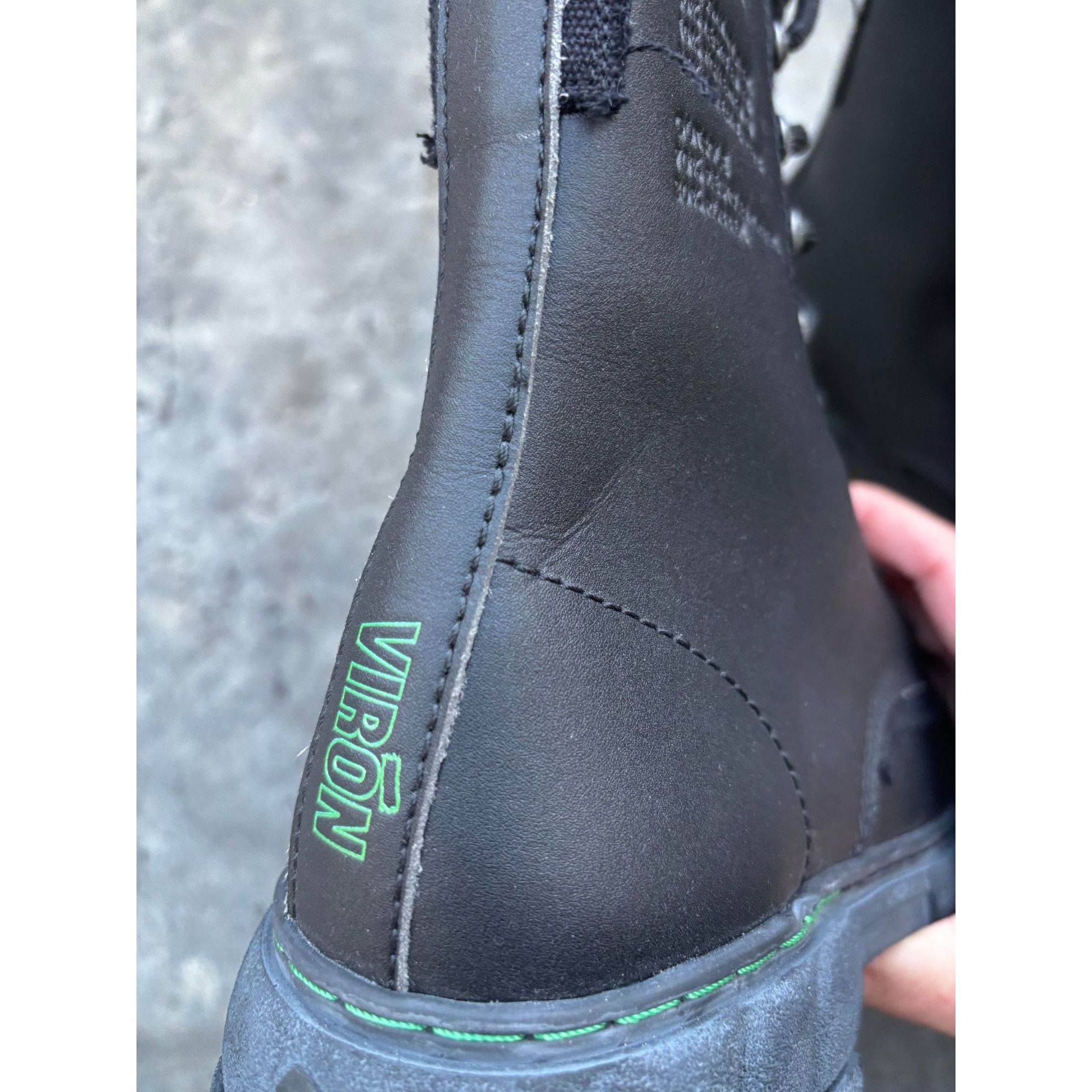 VIRON Viron 1992 Sustainable Black Combat Boots Size 39 Brand New Size US 9 / IT 39 - 4 Thumbnail