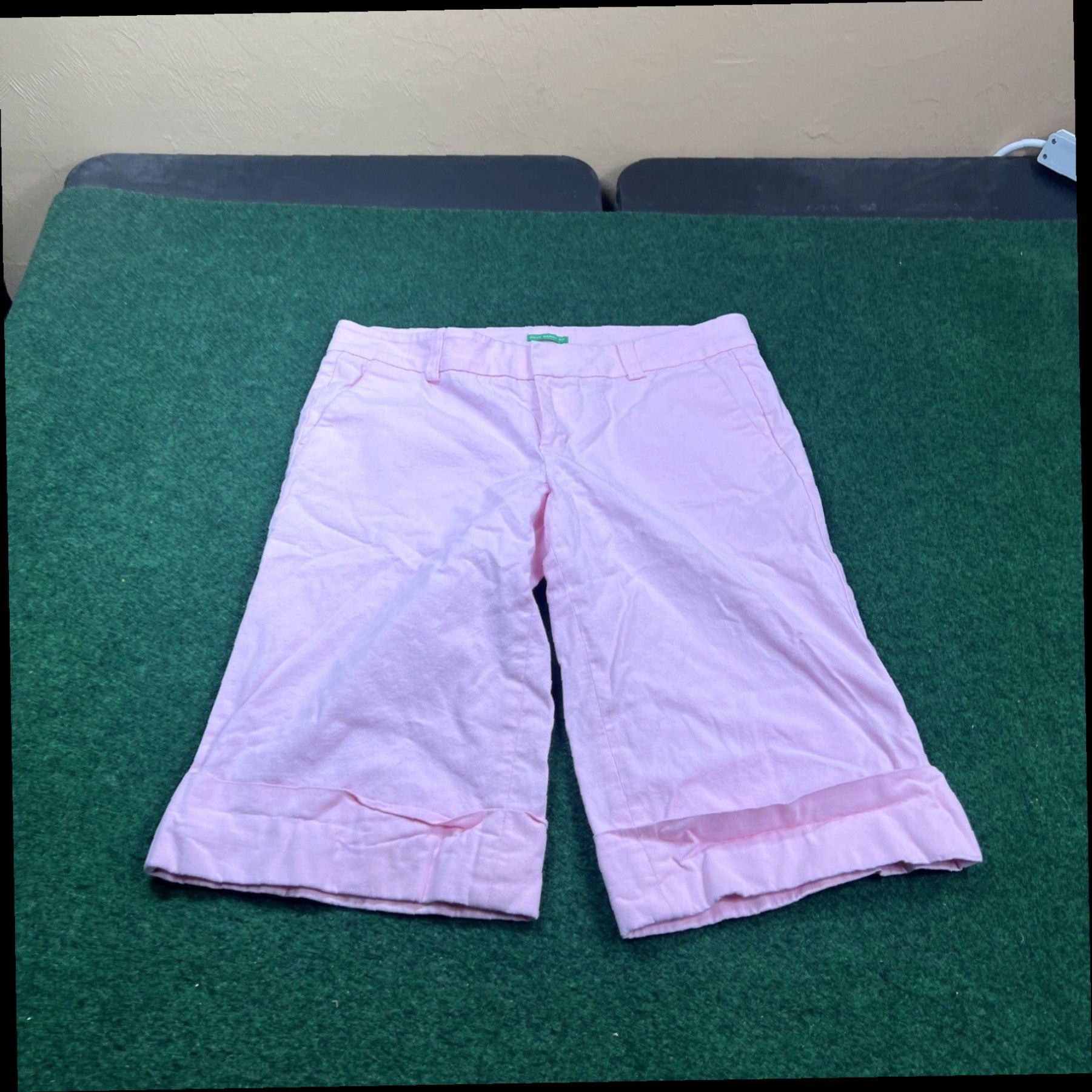 Lilly Pulitzer Lily Pulitzer Women's Cotton Capri Pants Size 8 Palm Beach Fit Pink Size 30" / US 8 / IT 44 - 1 Thumbnail