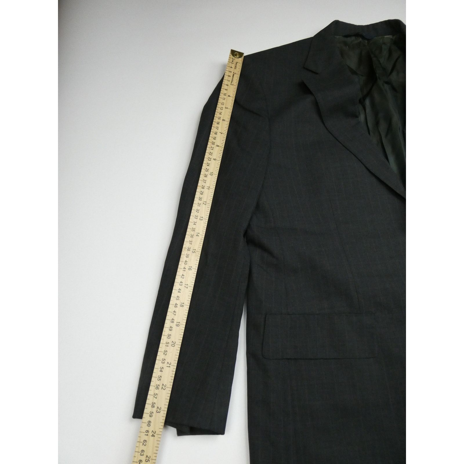 Brooks Brothers Brooks Brothers suit blazer & pant, 39R, gray pinstripe Size 40R - 5 Thumbnail