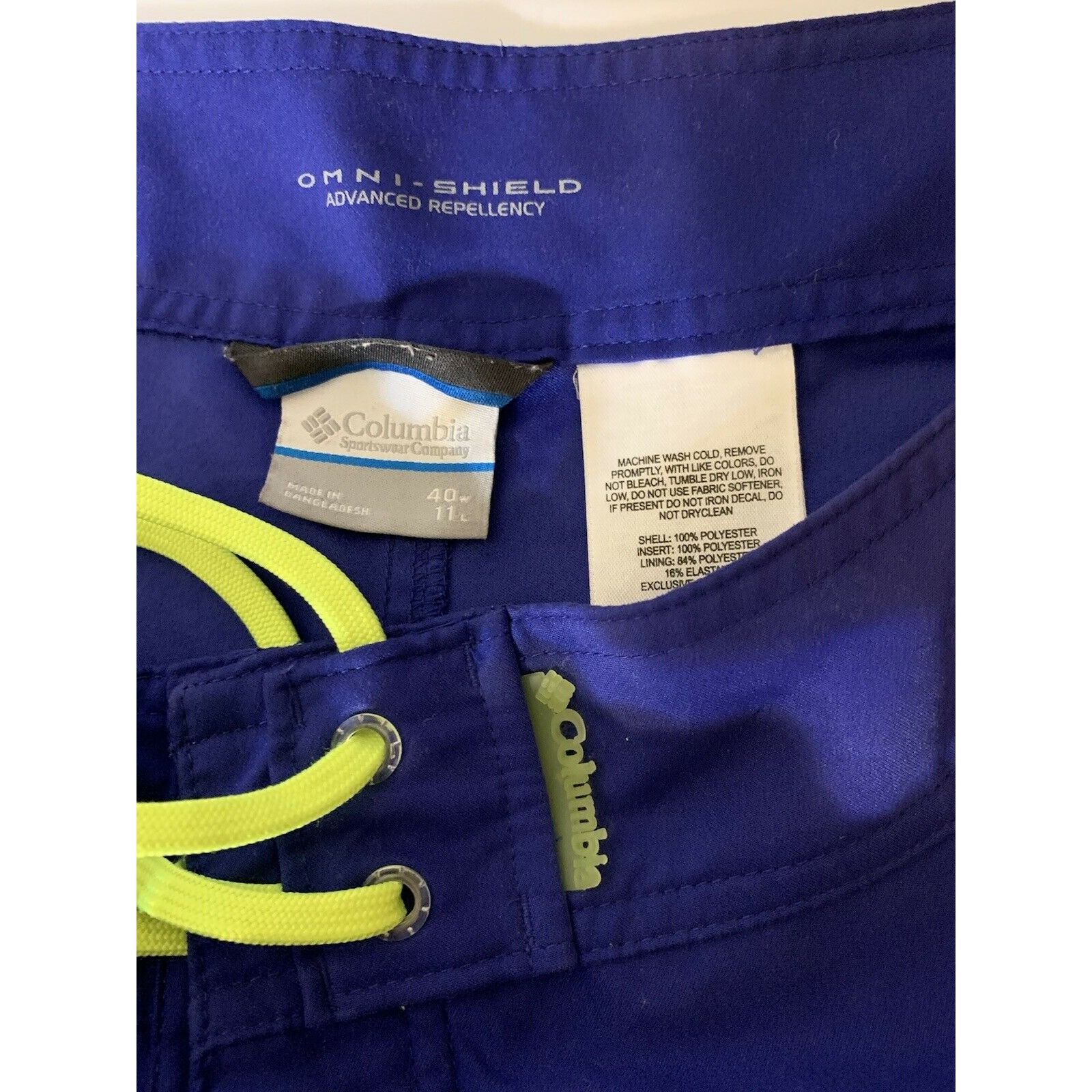 Columbia Columbia Omni Shade Advanced Repellency Board Shorts Men’s S Size US 40 / EU 56 - 2 Thumbnail