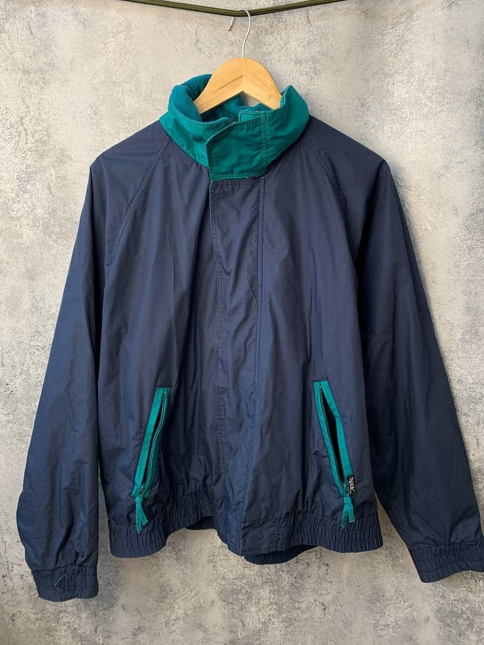 Baracuta BARACUTA Coat Jacket Navy Fleece Lined Active 2000 Vintage Size US L / EU 52-54 / 3 - 1 Thumbnail