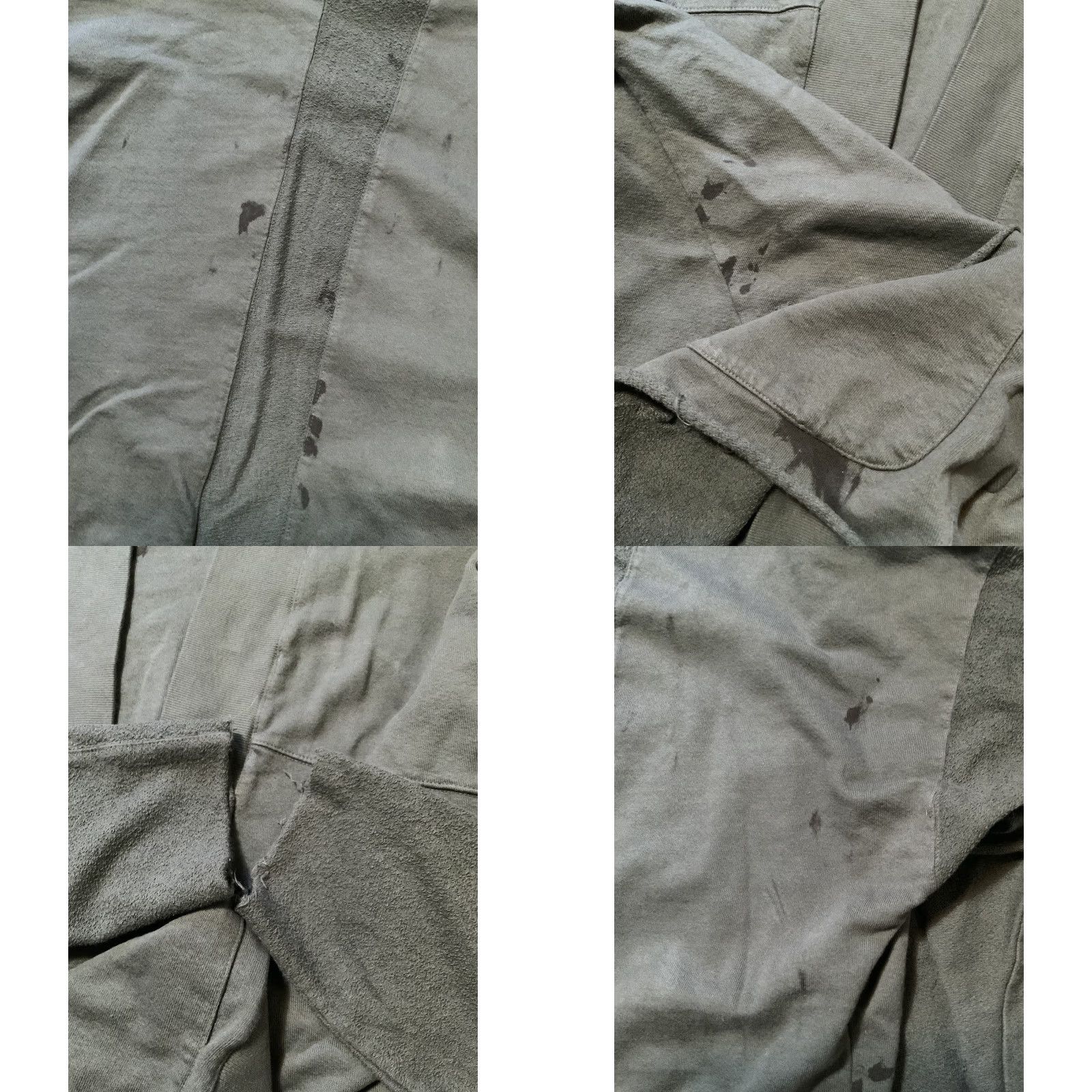 Vintage VINTAGE Daniel Patrick Cardigan Shirt Mens Sweater Brown Regular M Roaming Shield Kimono Open Front Distressed 90s 2000s Size US M / EU 48-50 / 2 - 8 Thumbnail