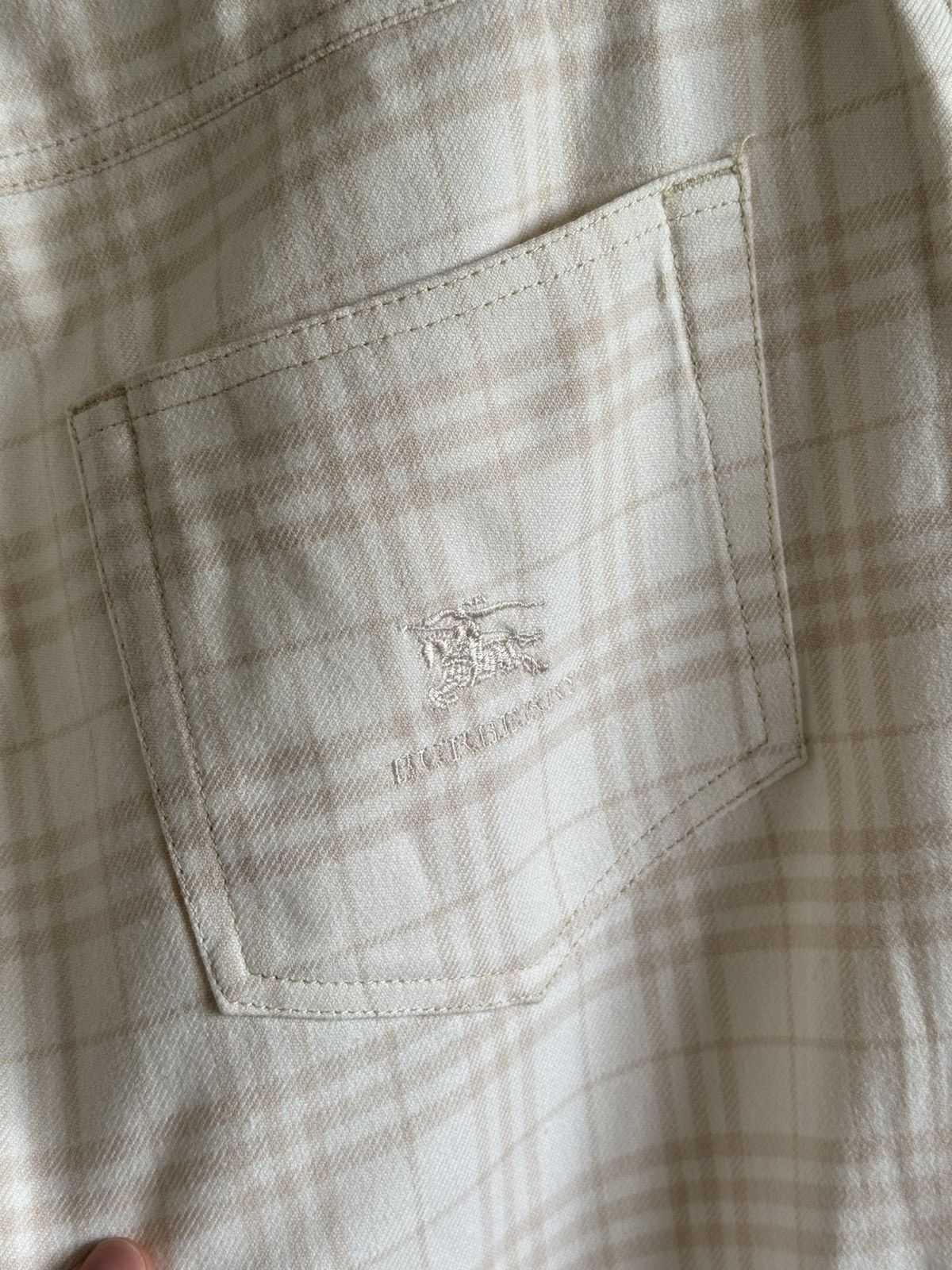 Burberry × Vintage Burberry checked pants Size US 33 - 6 Thumbnail