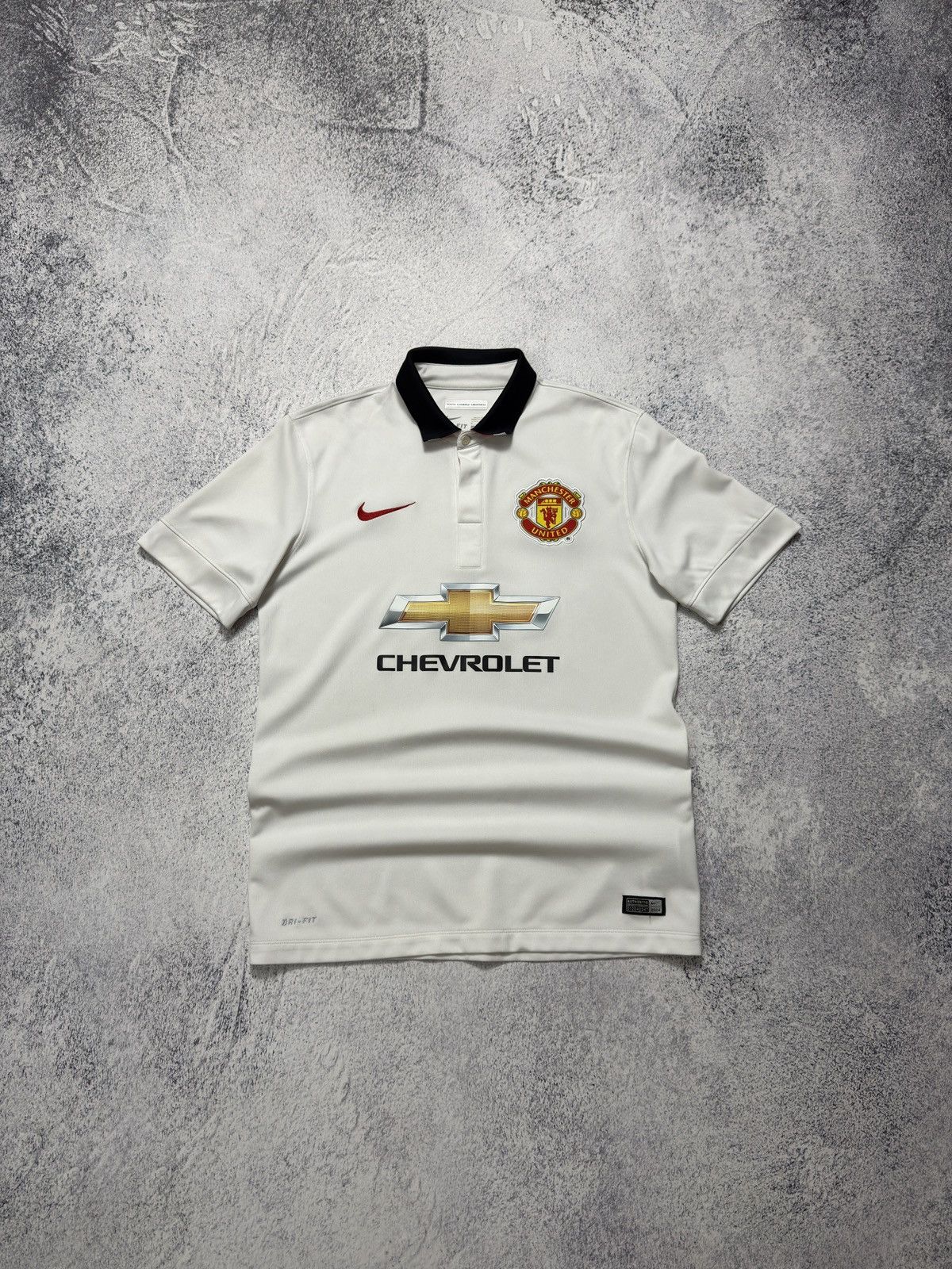 Nike NIKE MANCHESTER UNITED 2014/2015 AWAY FOOTBALL SHIRT JERSEY Size US M / EU 48-50 / 2 - 1 Thumbnail