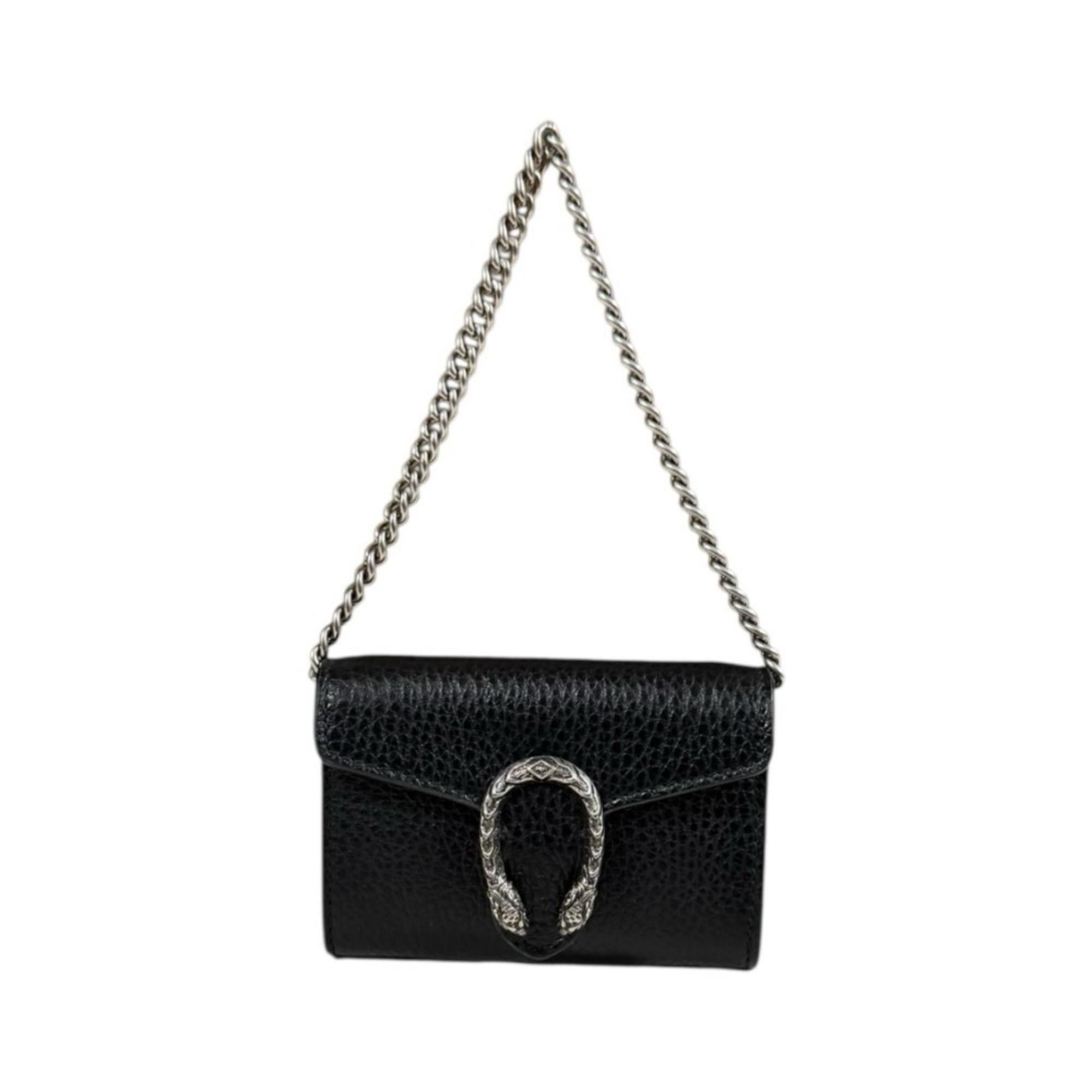 Gucci Gucci Chain Coin Purse, Dionysus, Wallet/Coin Case, Leather 574930, Women's, Pre-owned Size ONE SIZE - 1 Thumbnail