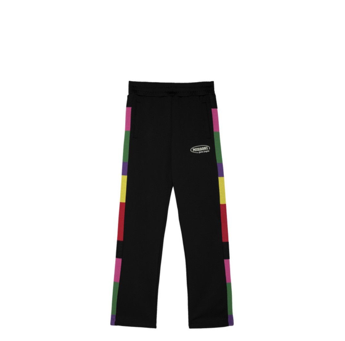 Missoni × Palm Angels Side rainbow color stripe track pants Size US 32 / EU 48 - 1 Thumbnail
