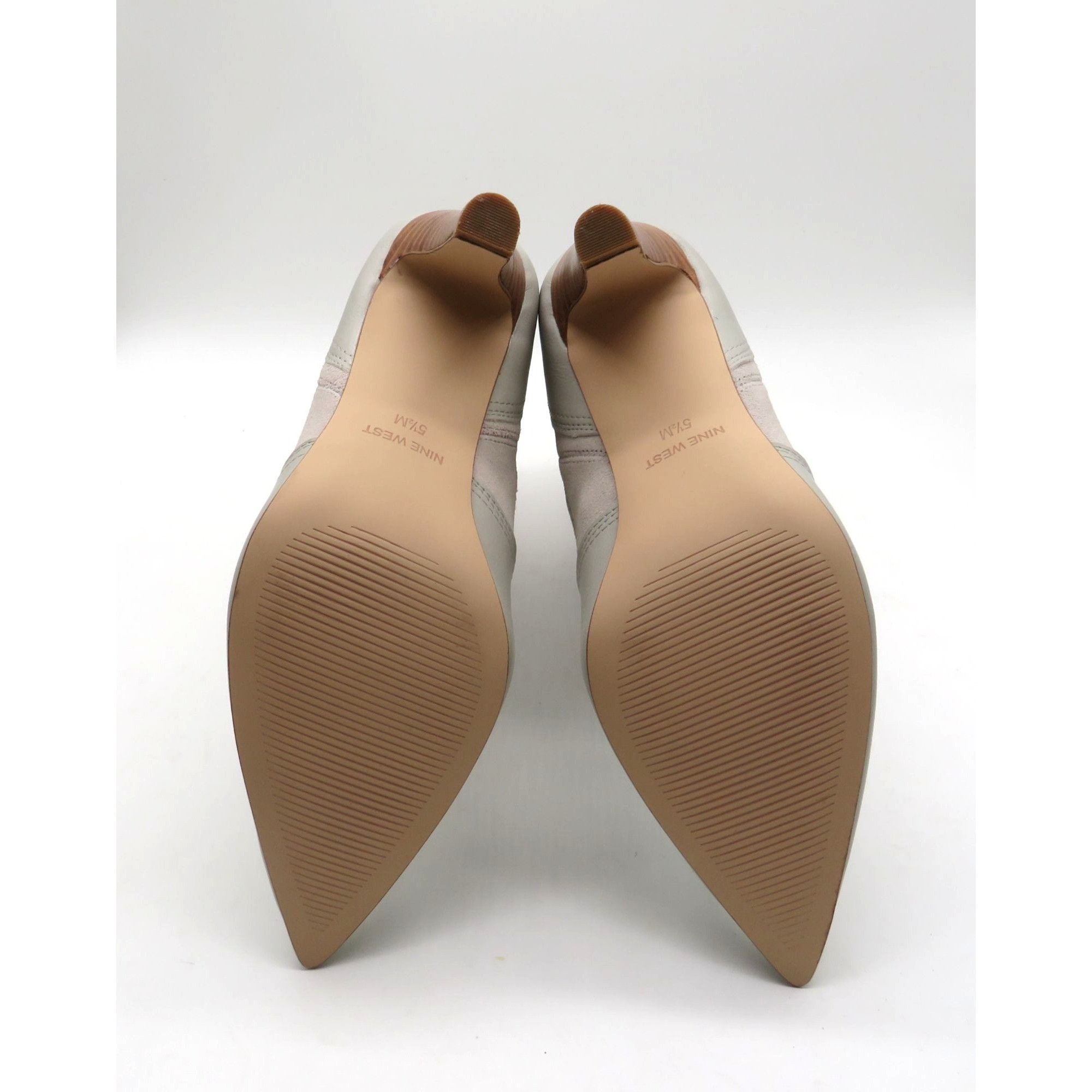 Nine West Nine West Alama Ivory Western-Style Heeled Boots 5.5M Pointe Size US 5.5 / IT 35.5 - 8 Thumbnail